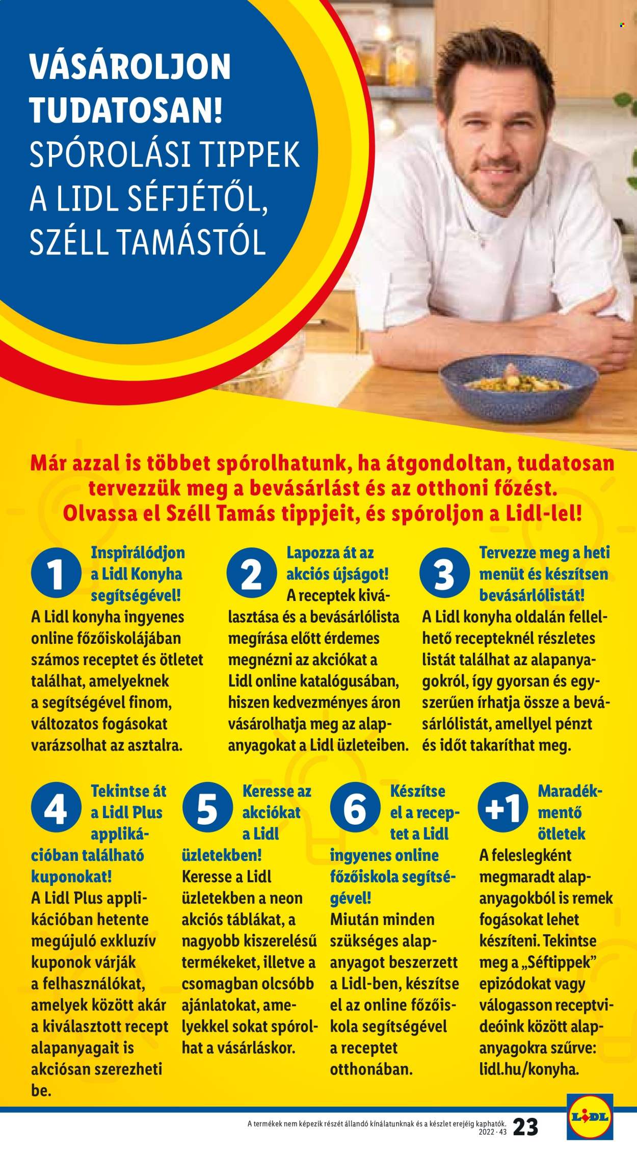 Lidl akciós újságok - 2022.10.27 - 2022.11.02. Oldal 23