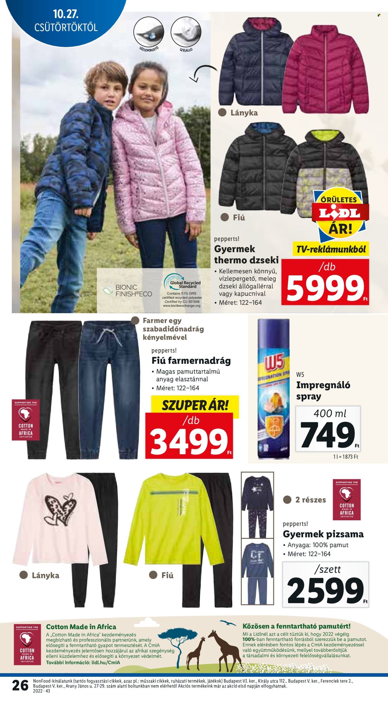 Lidl akciós újságok - 2022.10.27 - 2022.11.02. Oldal 26