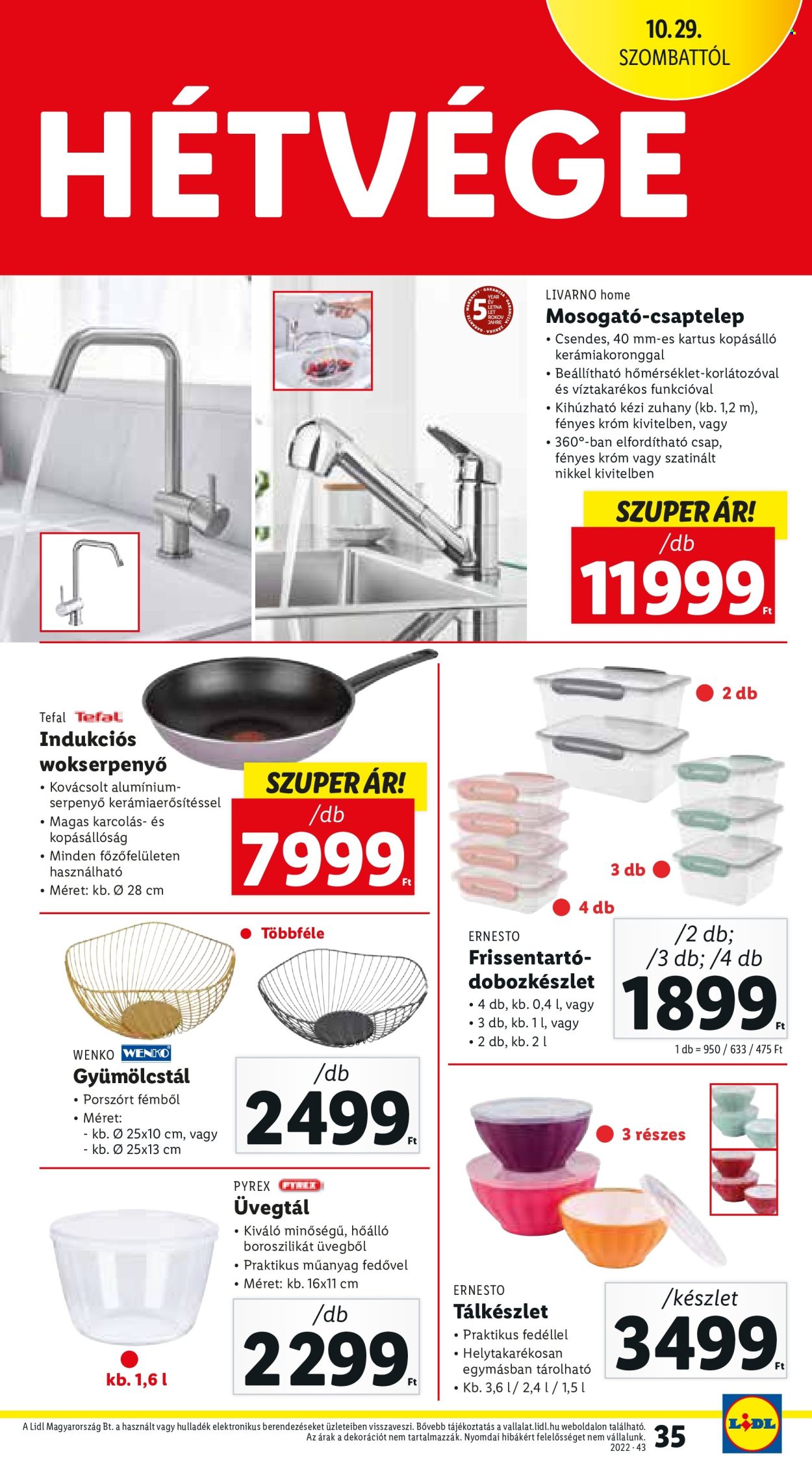 Lidl akciós újságok - 2022.10.27 - 2022.11.02. Oldal 35