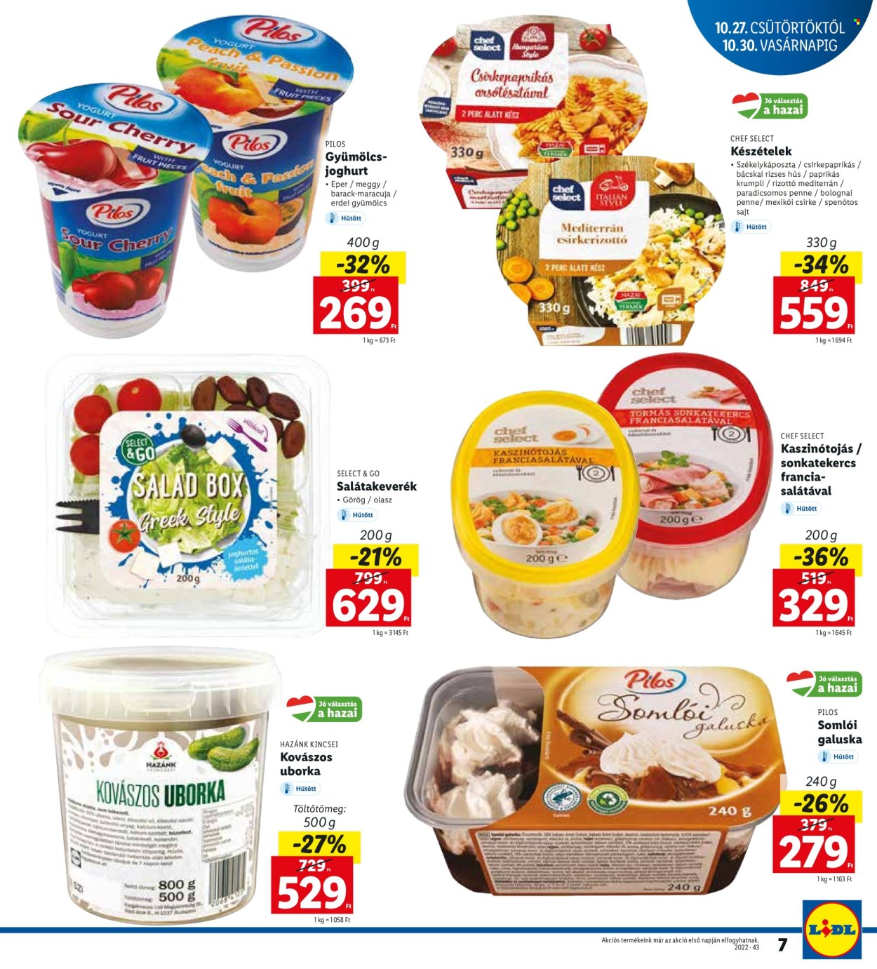 Lidl akciós újságok - 2022.10.27 - 2022.10.30. Oldal 7