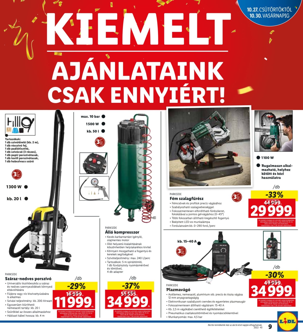 Lidl akciós újságok - 2022.10.27 - 2022.10.30. Oldal 9