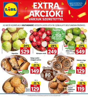Újság Lidl - 2022.10.27 - 2022.10.30.