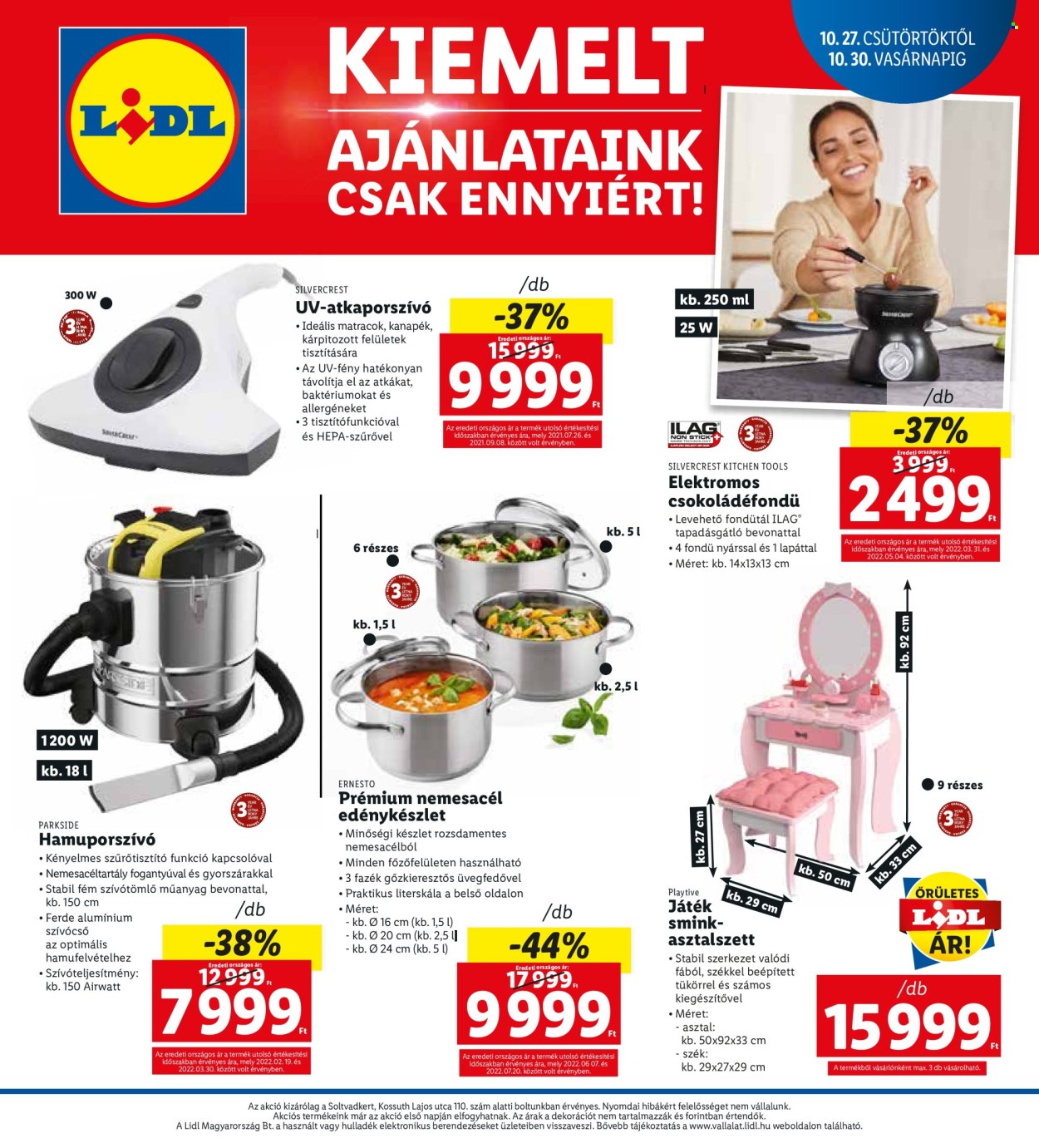 Lidl akciós újságok - 2022.10.27 - 2022.10.30. Oldal 4