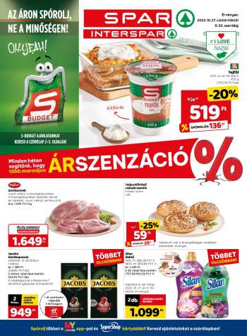 Újság SPAR - 2022.10.27 - 2022.11.02.