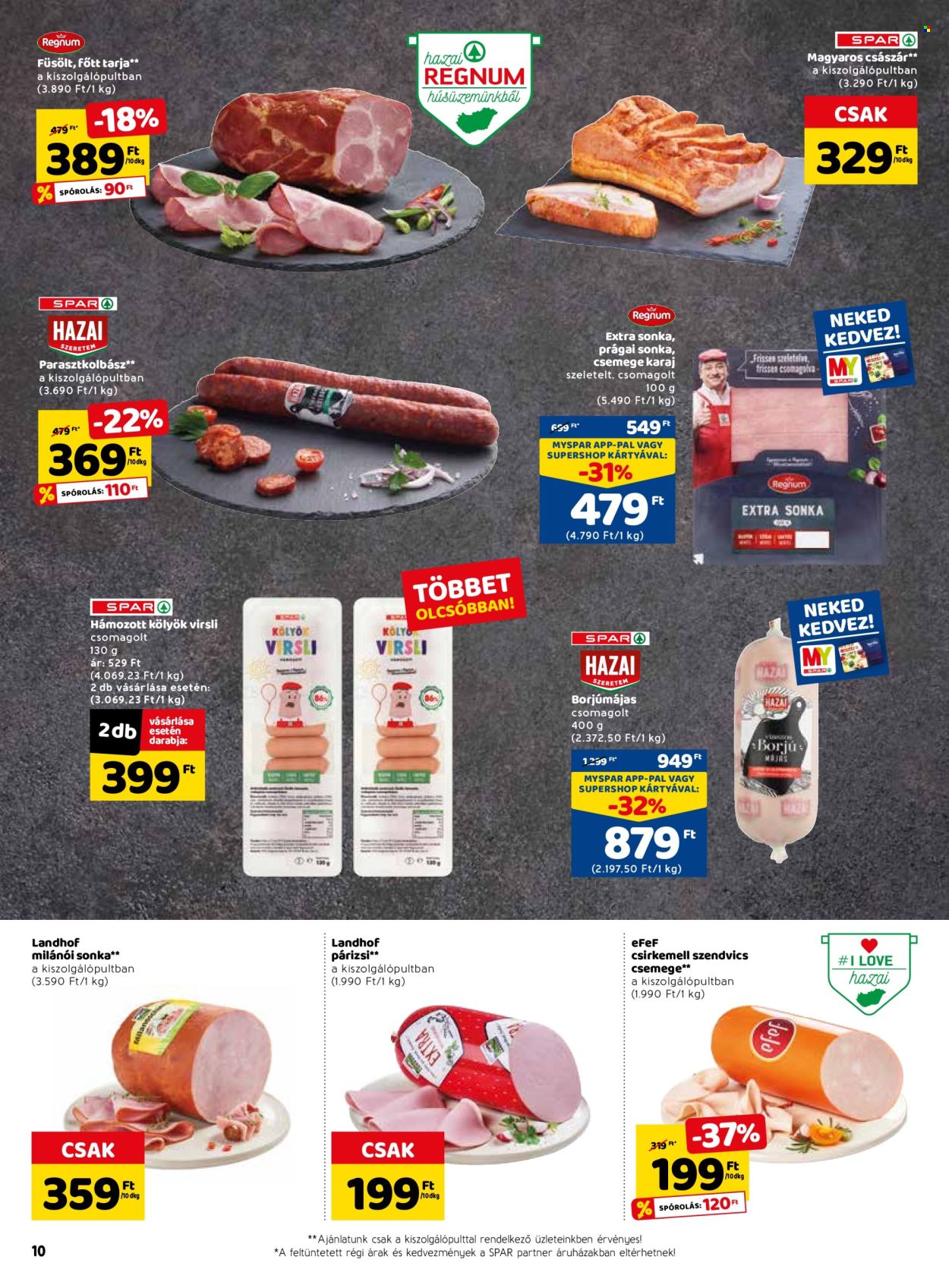 SPAR akciós újságok - 2022.10.27 - 2022.11.02. Oldal 14