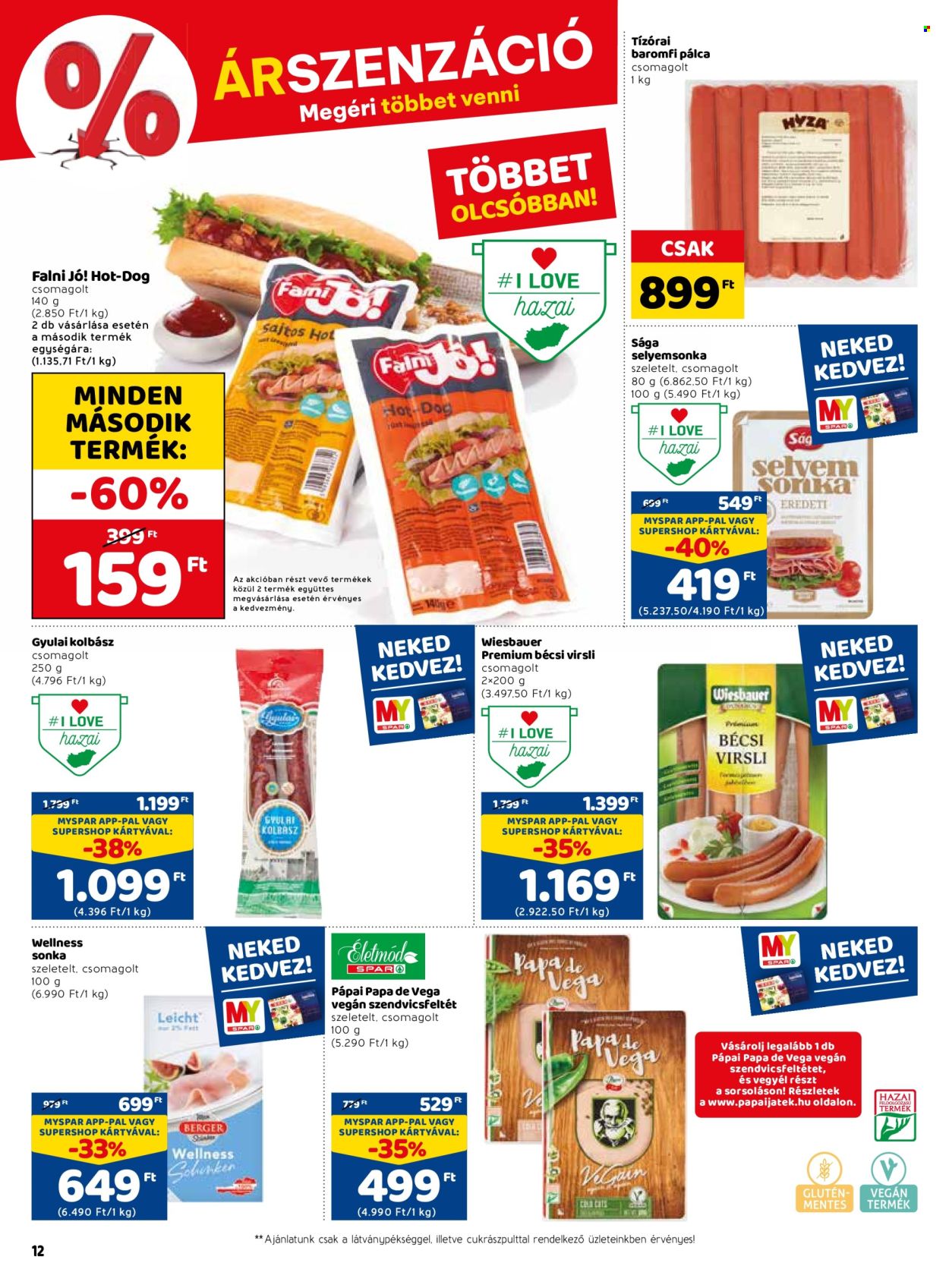 SPAR akciós újságok - 2022.10.27 - 2022.11.02. Oldal 18