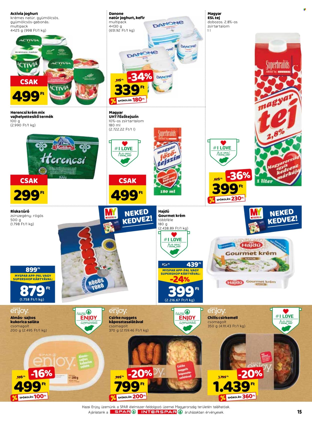 SPAR akciós újságok - 2022.10.27 - 2022.11.02. Oldal 21