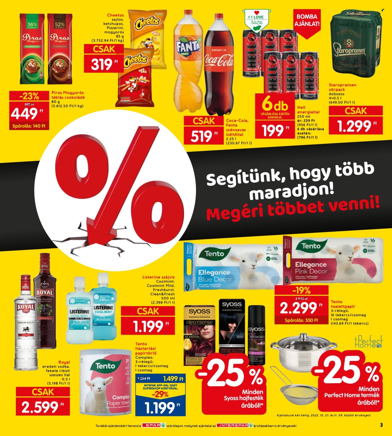 INTERSPAR akciós újságok - 2022.10.27 - 2022.11.02. Oldal 3