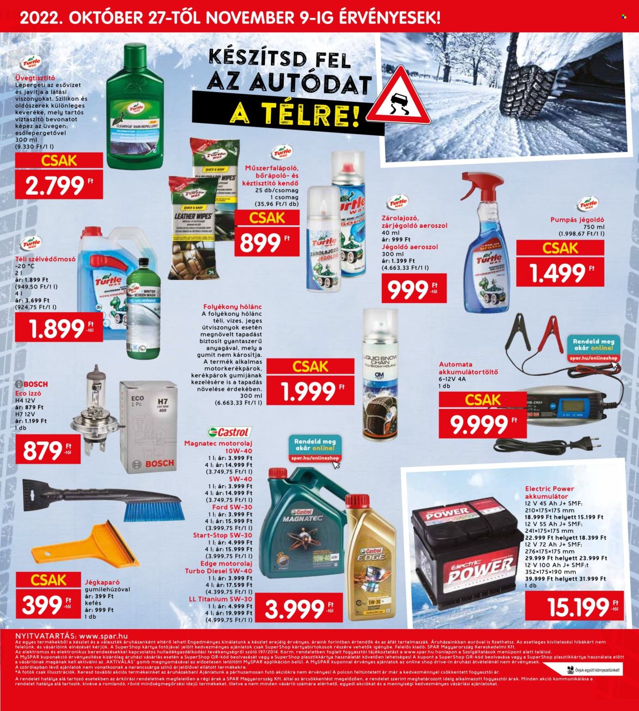 INTERSPAR akciós újságok - 2022.10.27 - 2022.11.02. Oldal 27