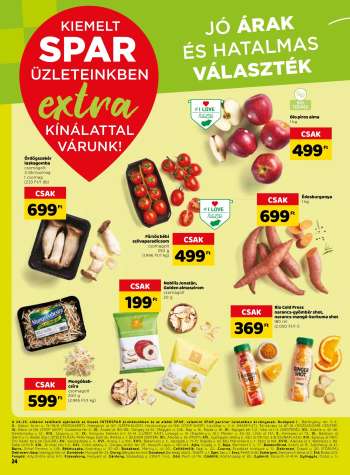 Újság SPAR - 2022.10.27 - 2022.11.02.