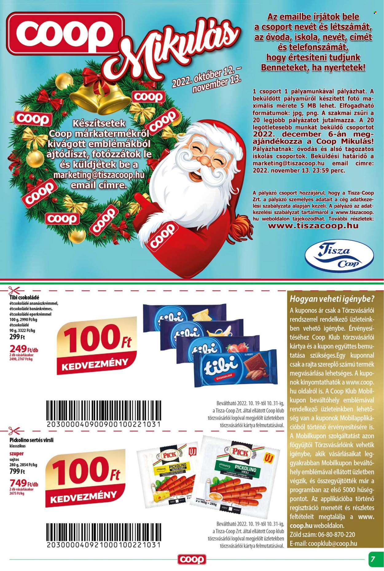 Coop akciós újságok - 2022.10.26 - 2022.10.31. Oldal 7