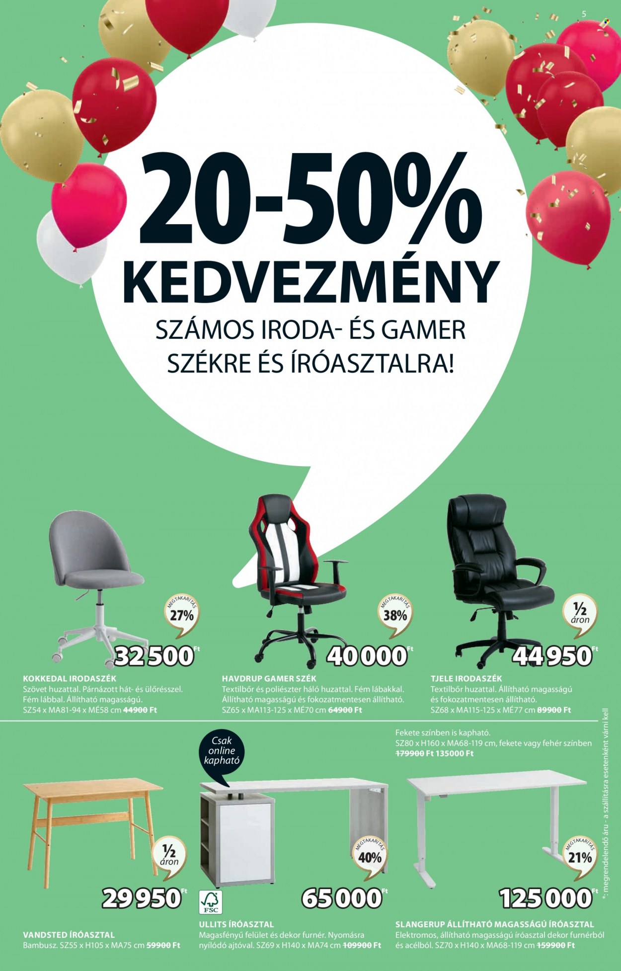 JYSK akciós újságok - 2022.10.26 - 2022.11.27. Oldal 5