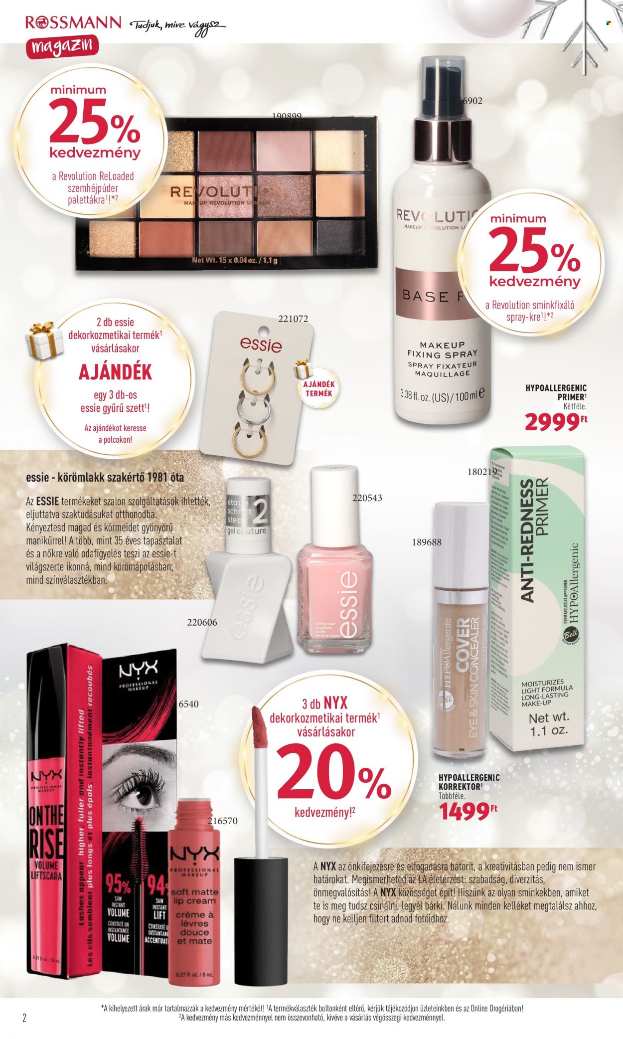 Rossmann akciós újságok - 2022.10.31 - 2022.12.31. Oldal 2