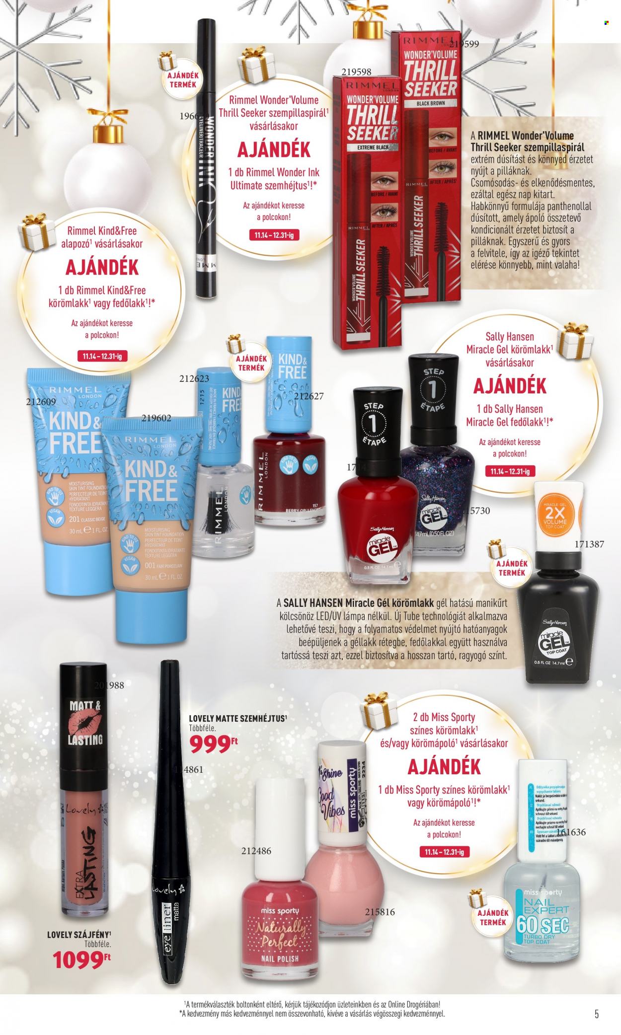 Rossmann akciós újságok - 2022.10.31 - 2022.12.31. Oldal 5