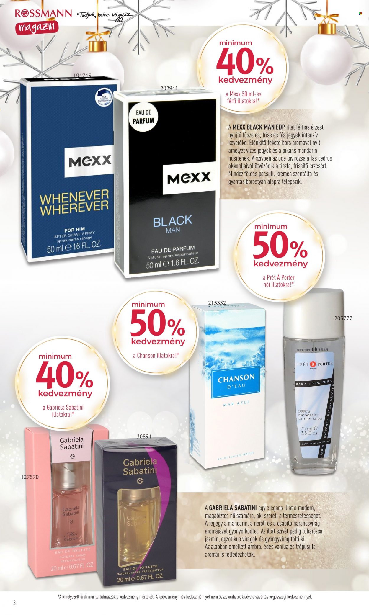 Rossmann akciós újságok - 2022.10.31 - 2022.12.31. Oldal 8