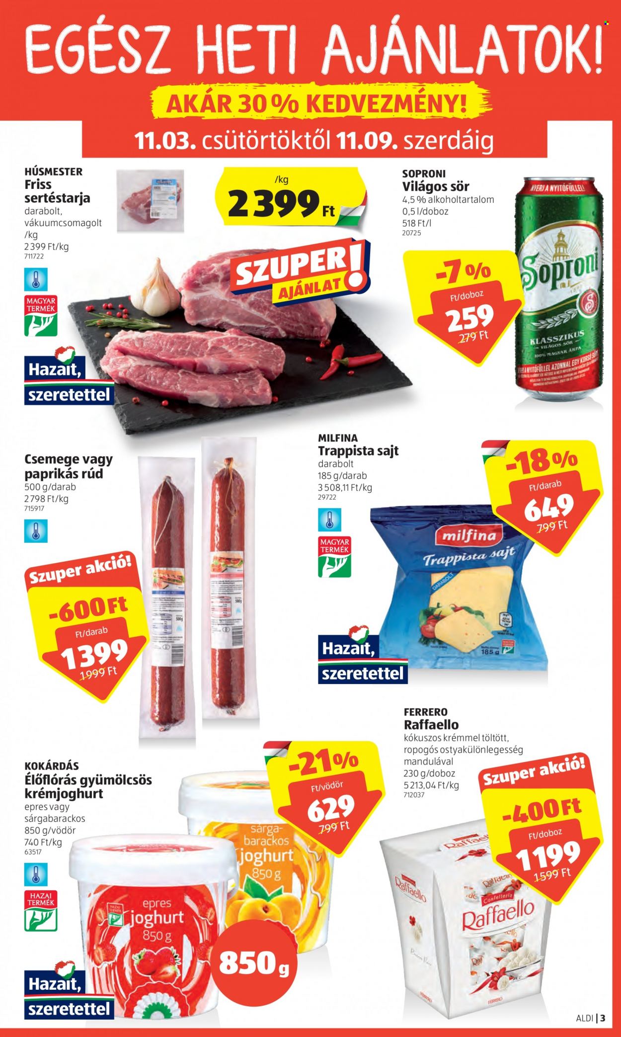 Aldi akciós újságok - 2022.11.03 - 2022.11.09. Oldal 3
