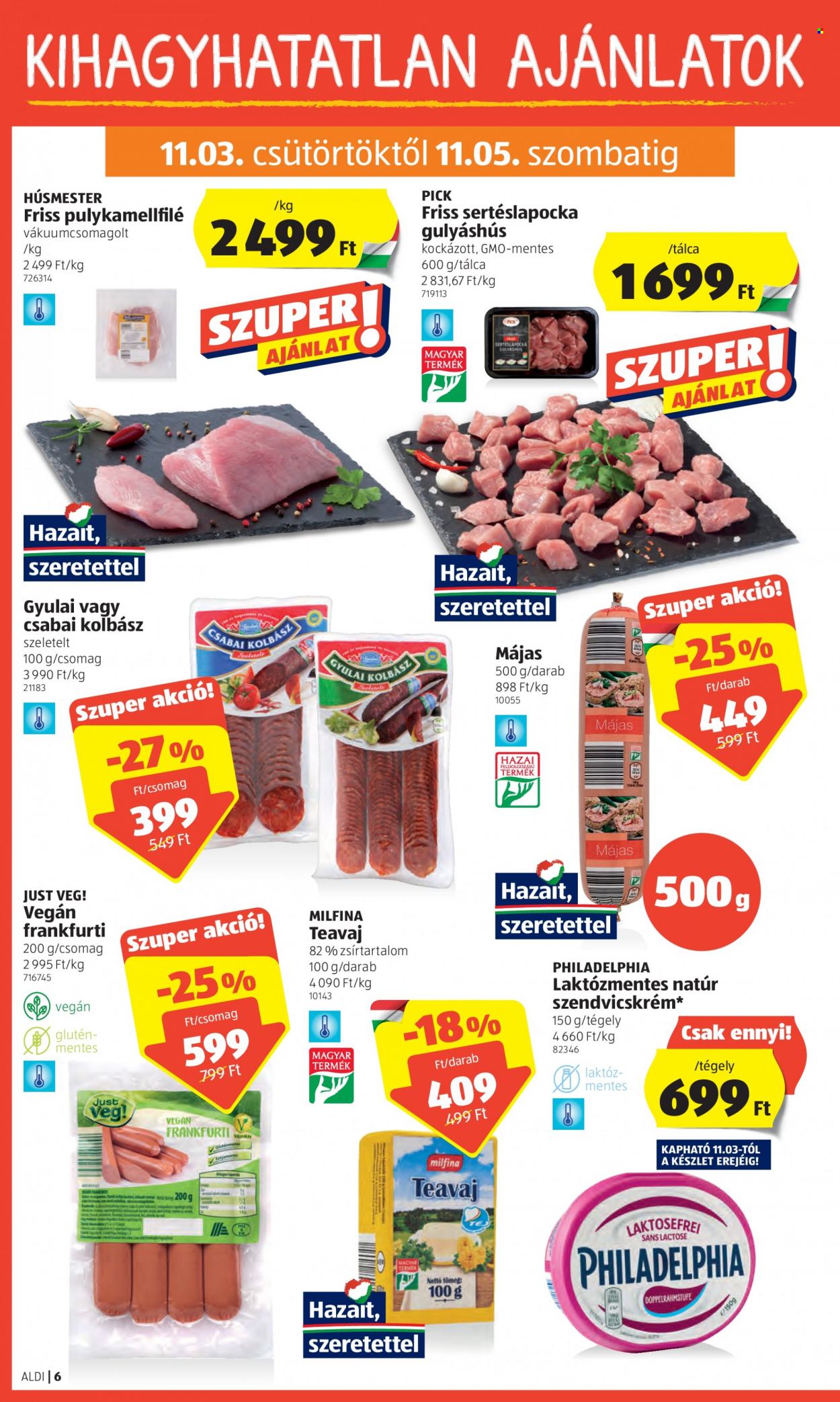 Aldi akciós újságok - 2022.11.03 - 2022.11.09. Oldal 6