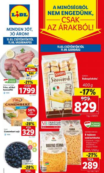 Újság Lidl - 2022.11.03 - 2022.11.09.