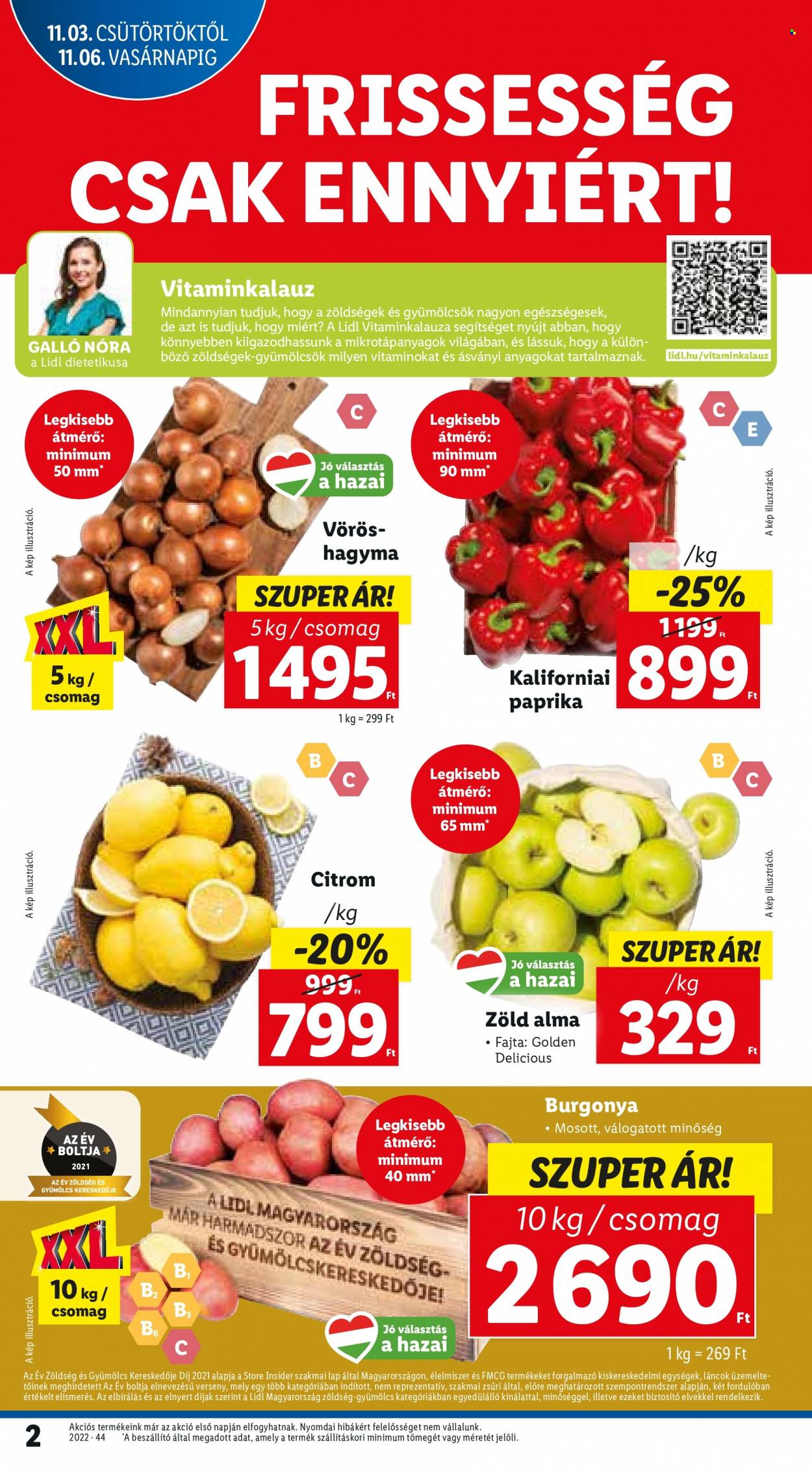 Lidl akciós újságok - 2022.11.03 - 2022.11.09. Oldal 2