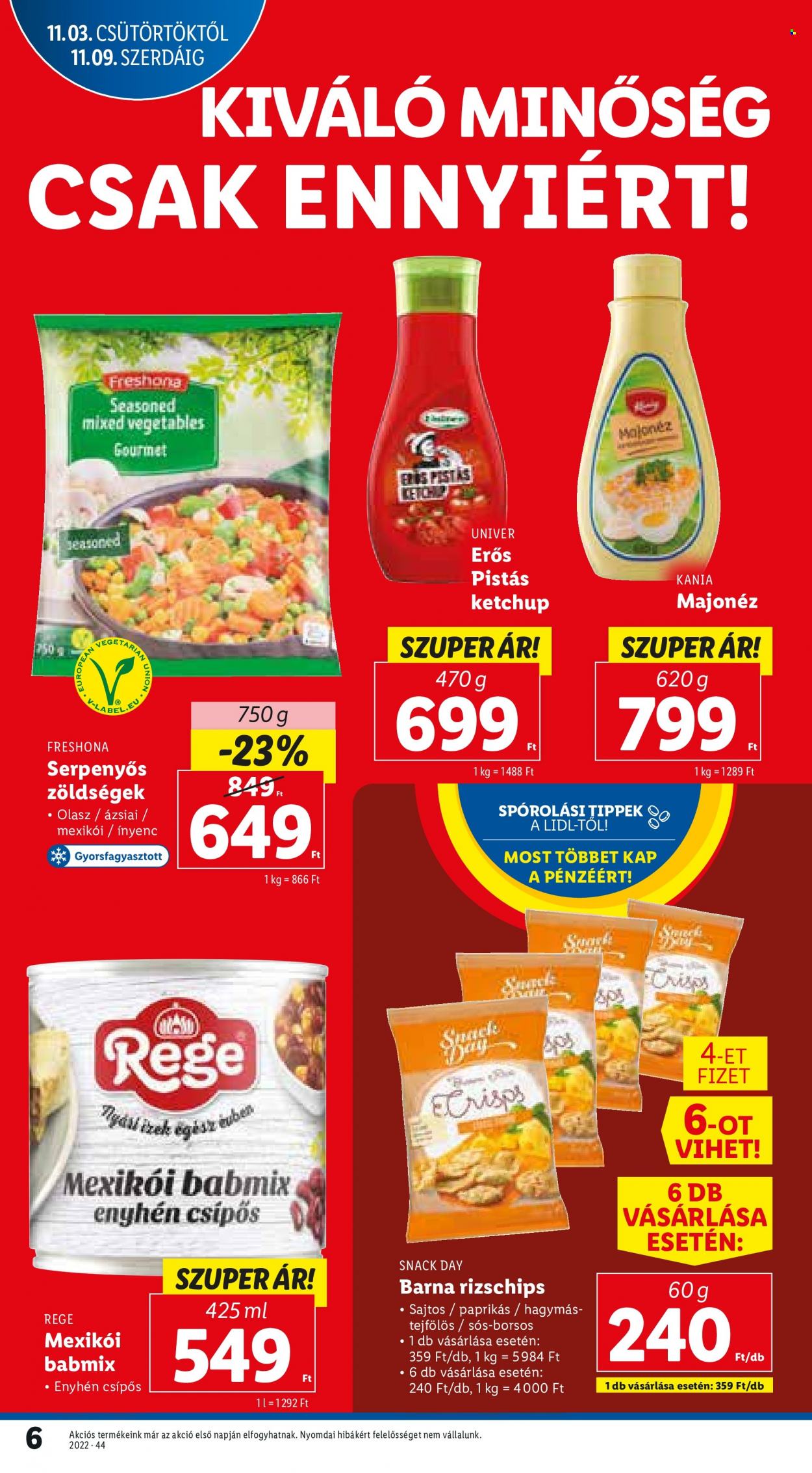 Lidl akciós újságok - 2022.11.03 - 2022.11.09. Oldal 6