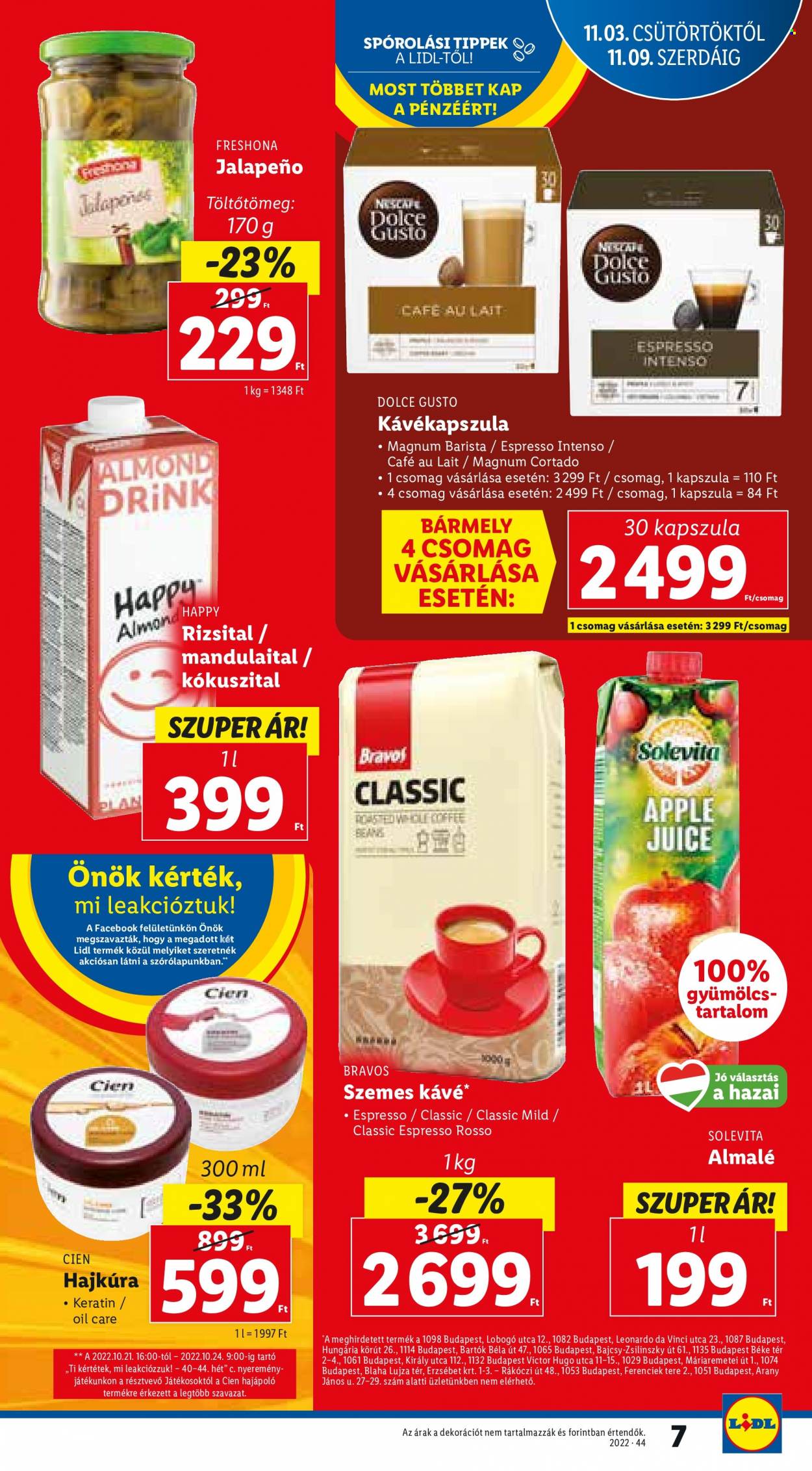 Lidl akciós újságok - 2022.11.03 - 2022.11.09. Oldal 7