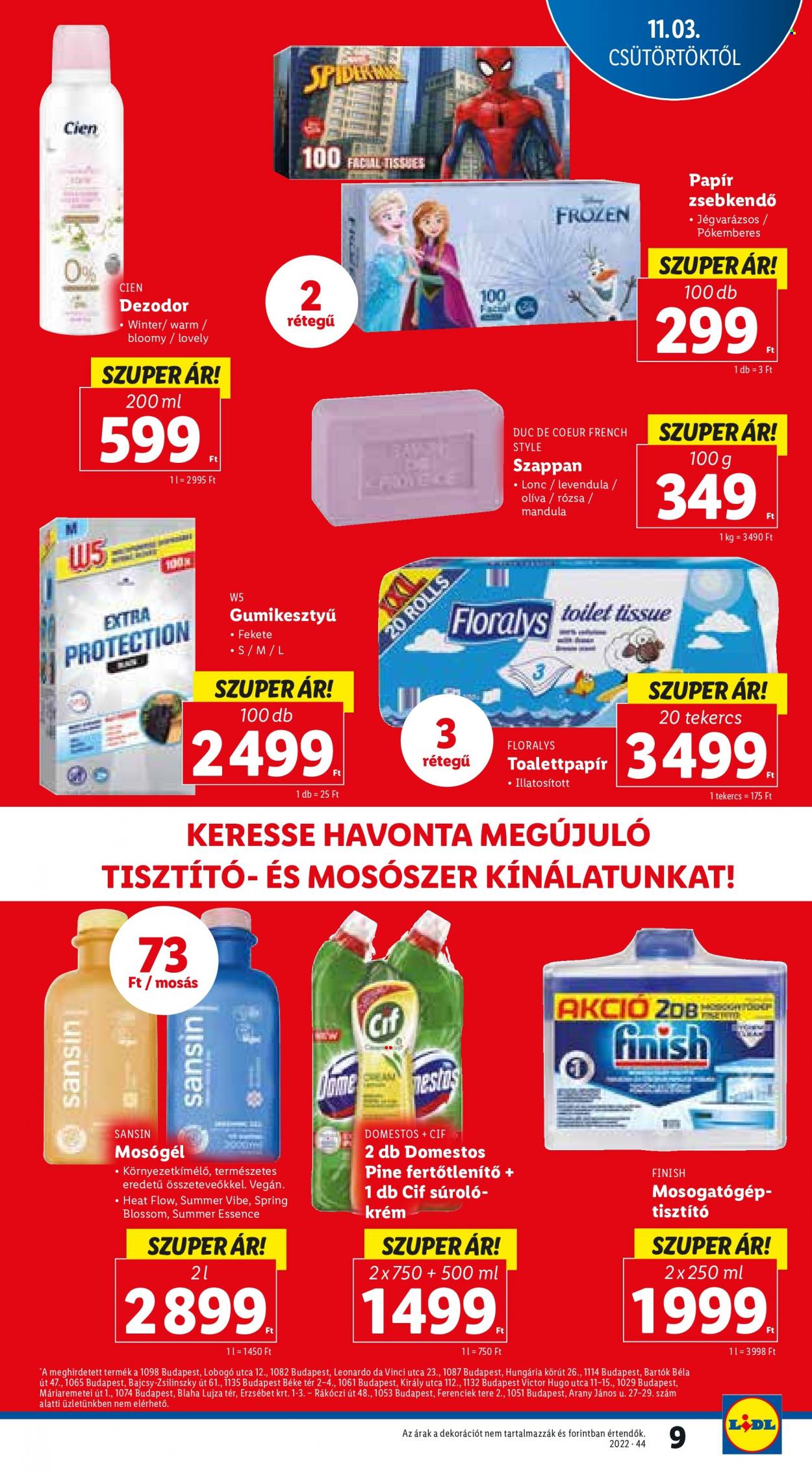Lidl akciós újságok - 2022.11.03 - 2022.11.09. Oldal 9