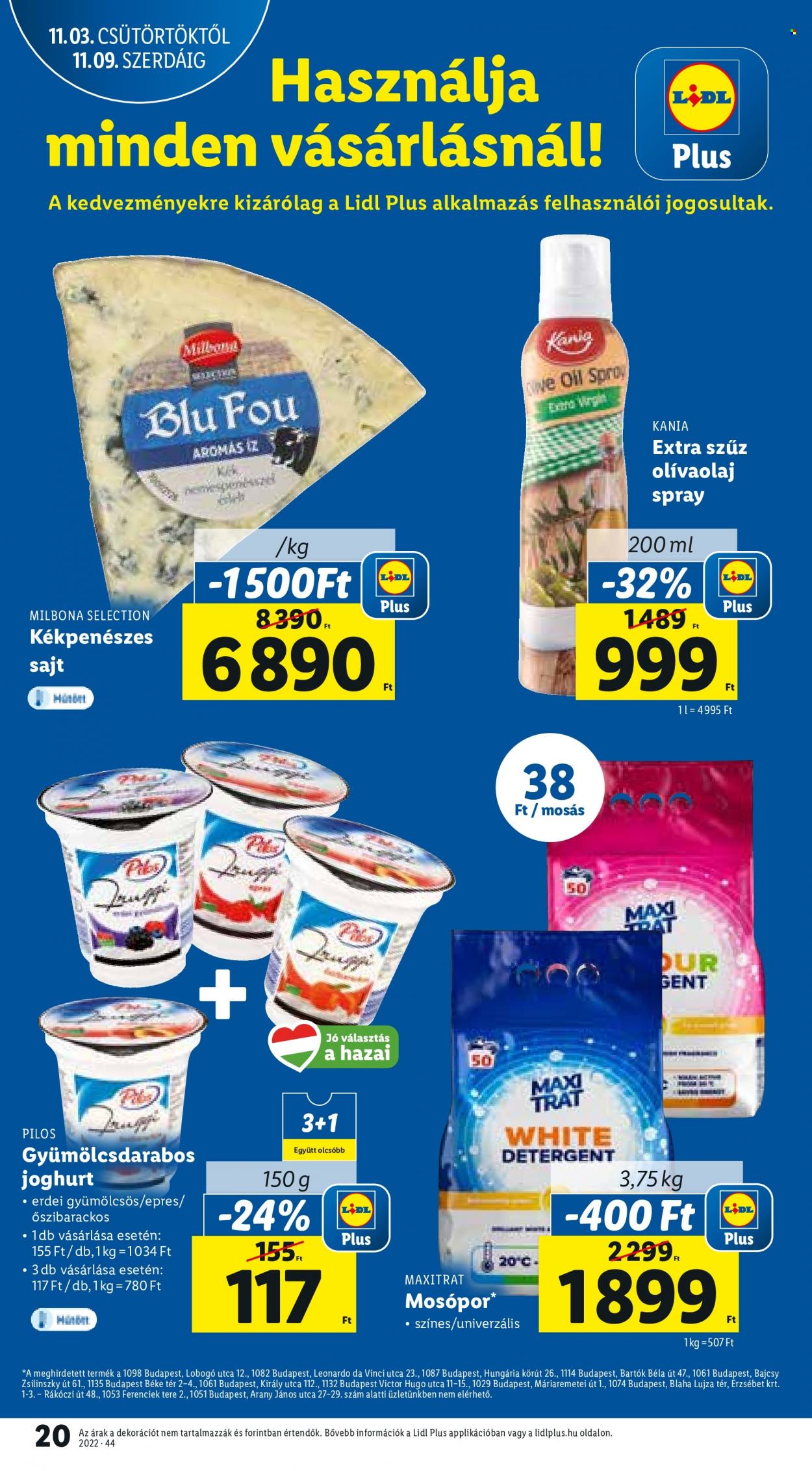 Lidl akciós újságok - 2022.11.03 - 2022.11.09. Oldal 20
