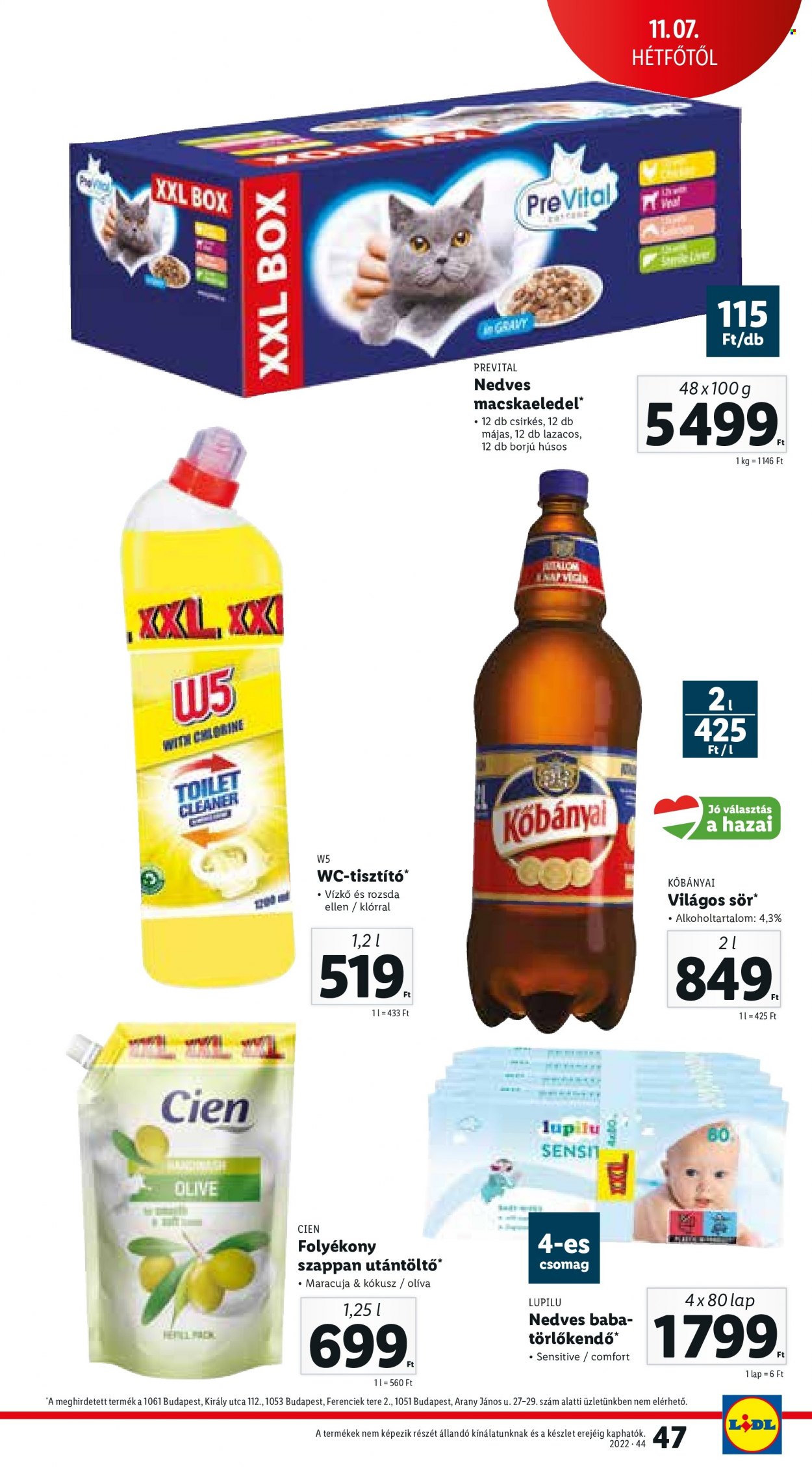 Lidl akciós újságok - 2022.11.03 - 2022.11.09. Oldal 47