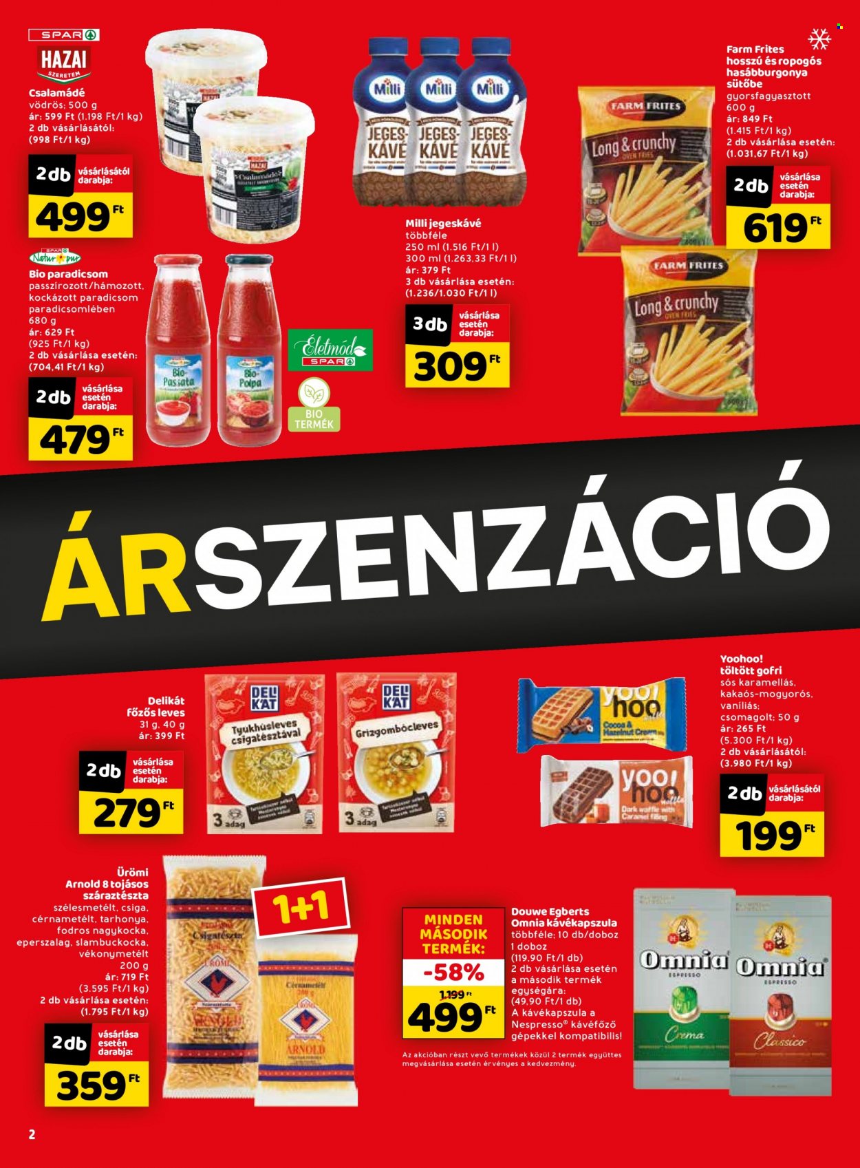SPAR akciós újságok - 2022.11.03 - 2022.11.09. Oldal 2