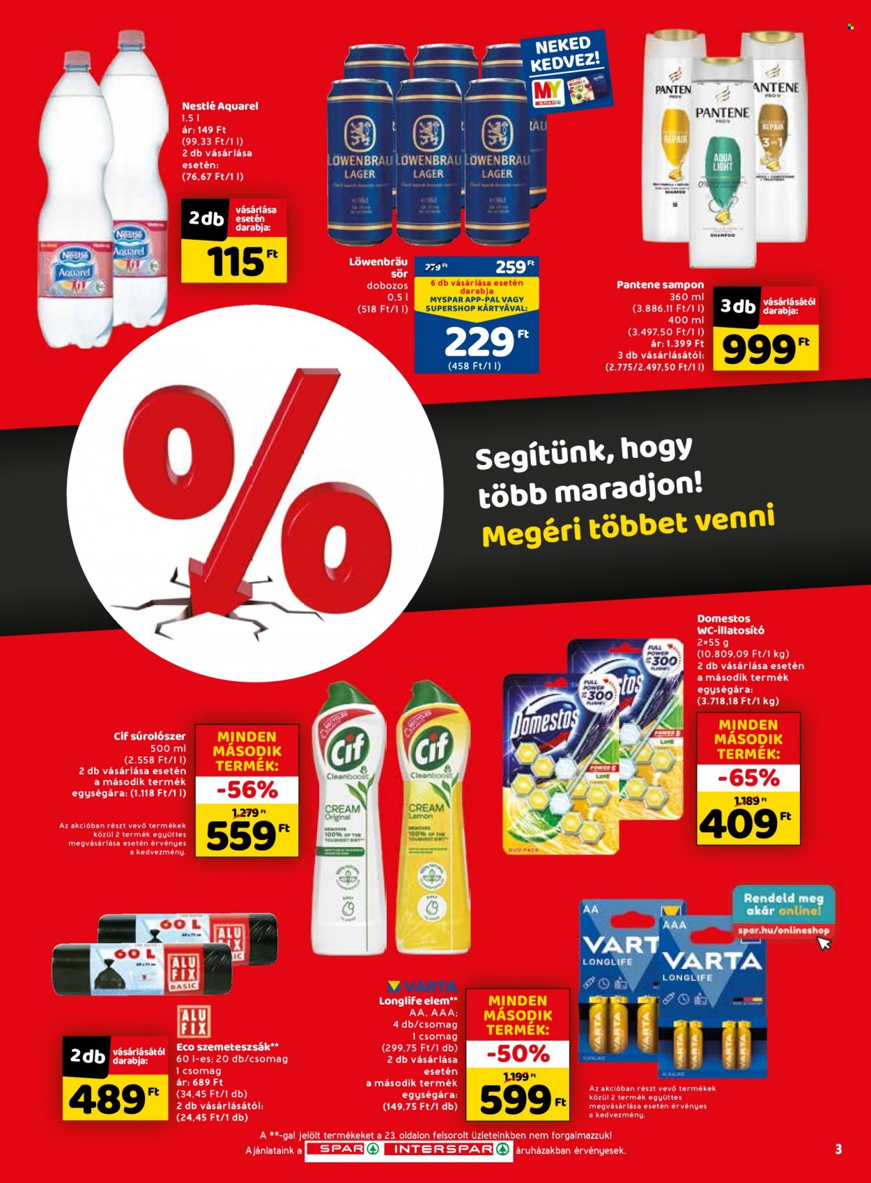 SPAR akciós újságok - 2022.11.03 - 2022.11.09. Oldal 3