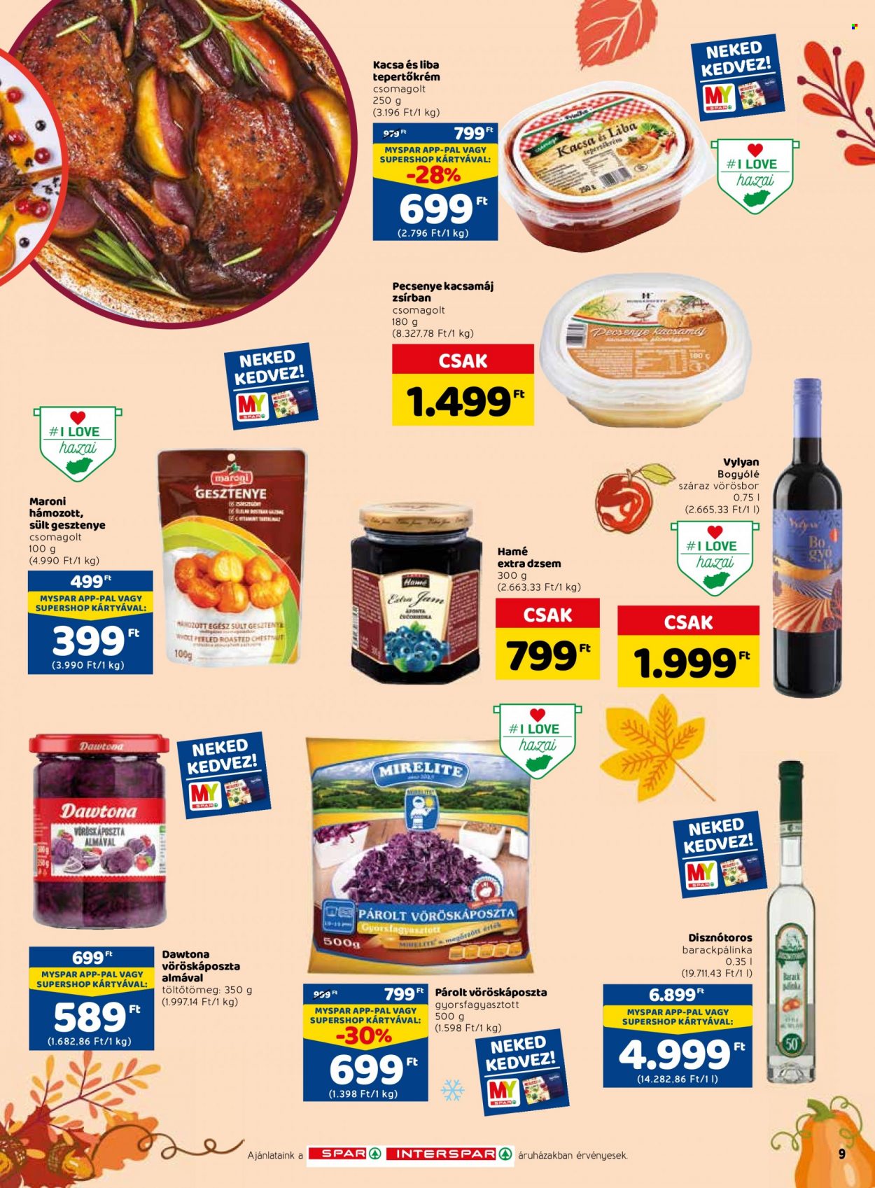 SPAR akciós újságok - 2022.11.03 - 2022.11.09. Oldal 11