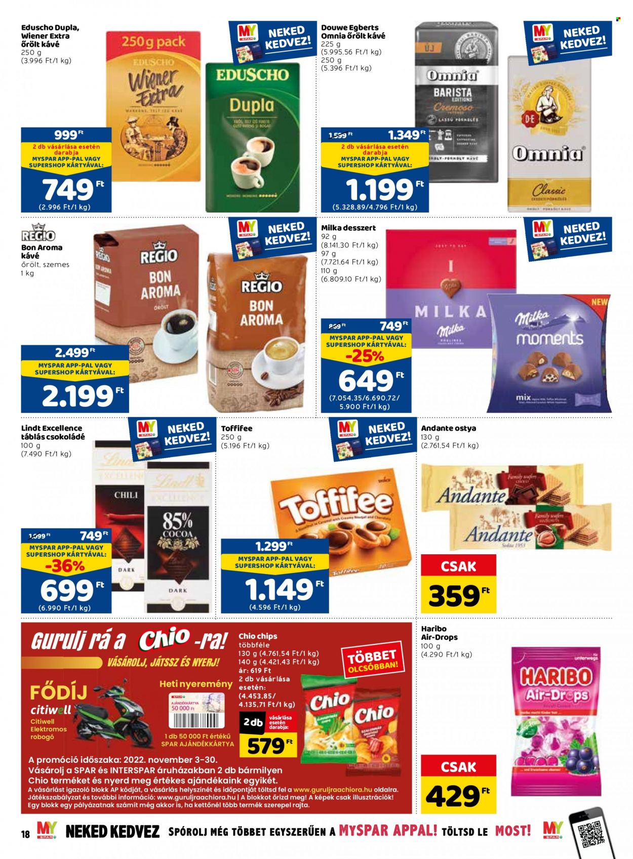 SPAR akciós újságok - 2022.11.03 - 2022.11.09. Oldal 22