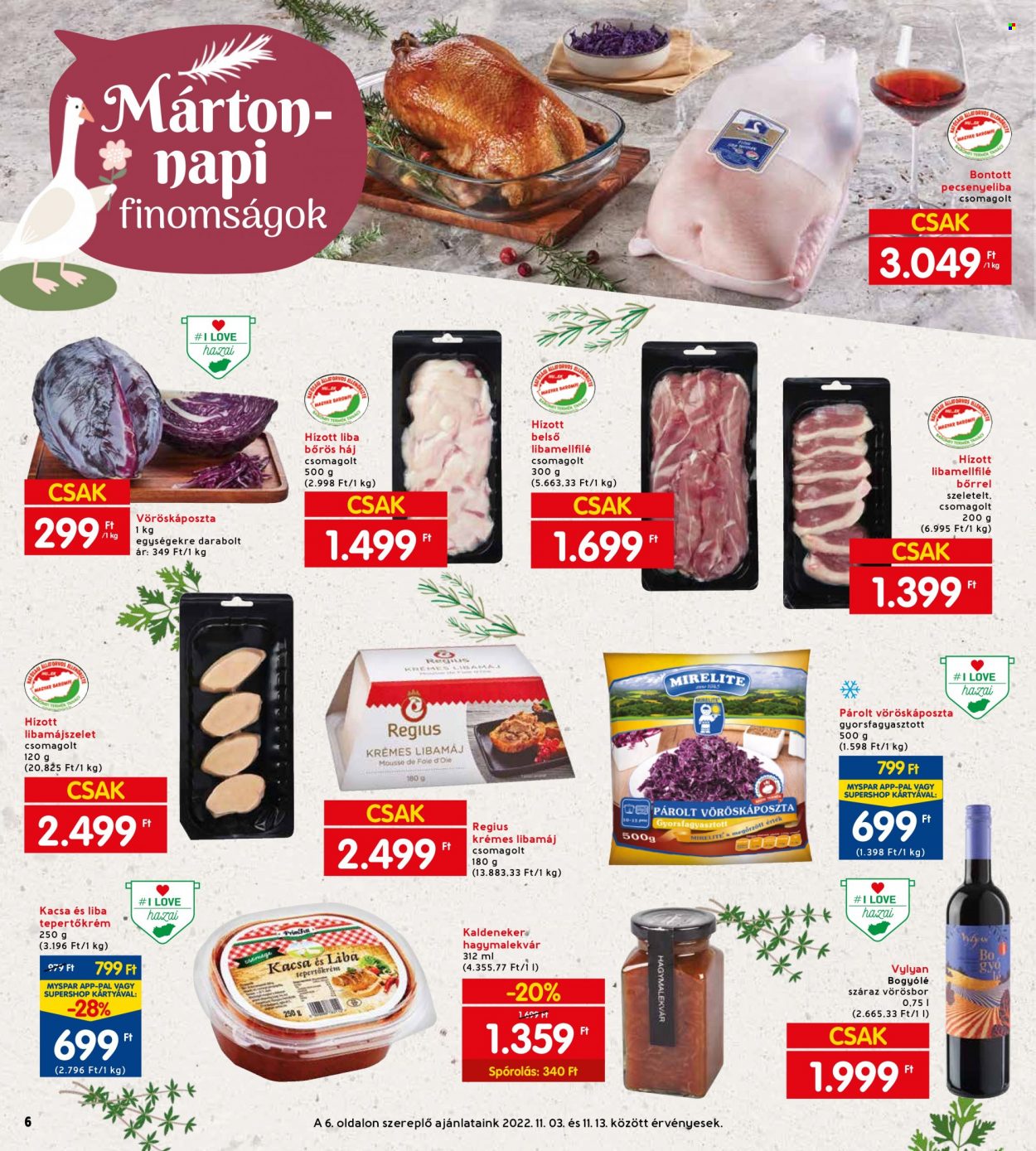 INTERSPAR akciós újságok - 2022.11.03 - 2022.11.09. Oldal 10