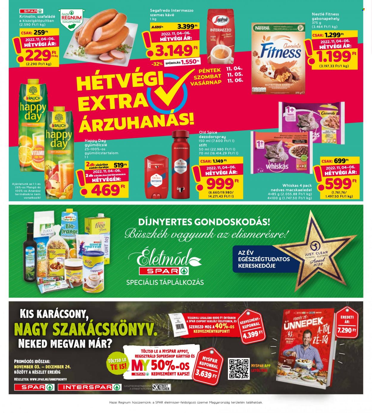 INTERSPAR akciós újságok - 2022.11.03 - 2022.11.09. Oldal 30