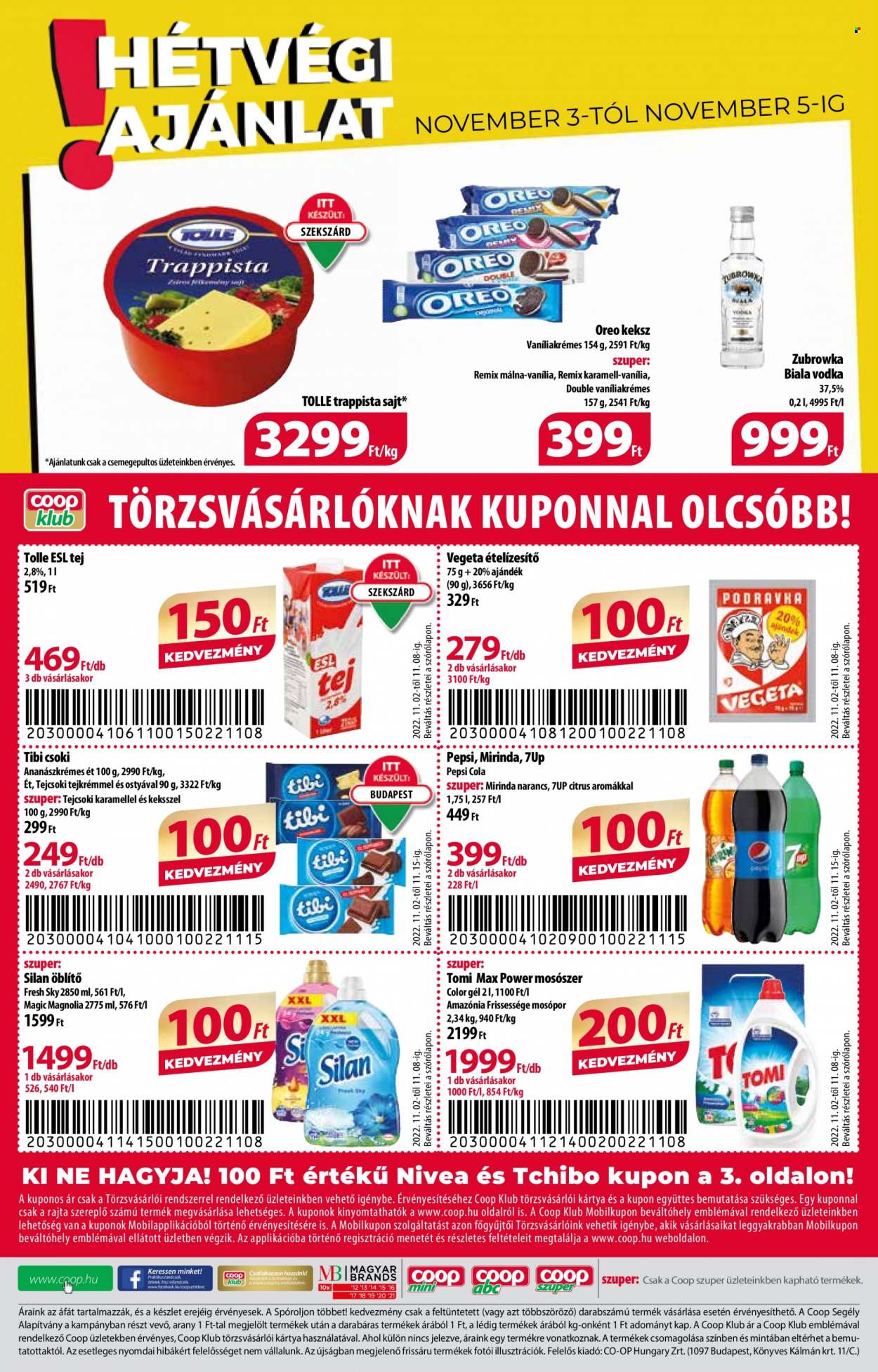 Coop akciós újságok - 2022.11.02 - 2022.11.08. Oldal 8