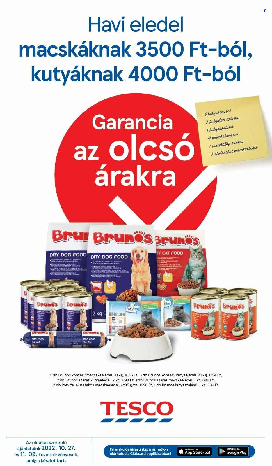 TESCO akciós újságok - 2022.11.03 - 2022.11.09. Oldal 2