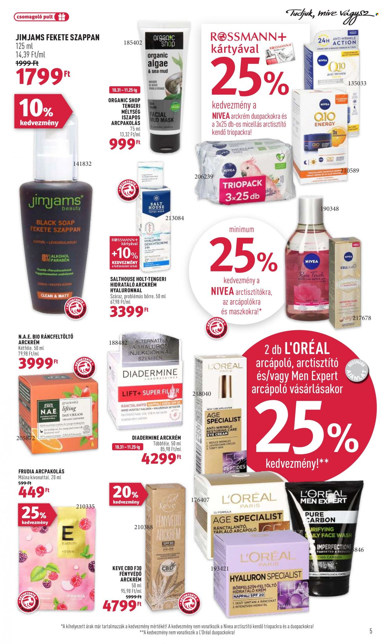 Rossmann akciós újságok - 2022.10.31 - 2022.11.11. Oldal 5