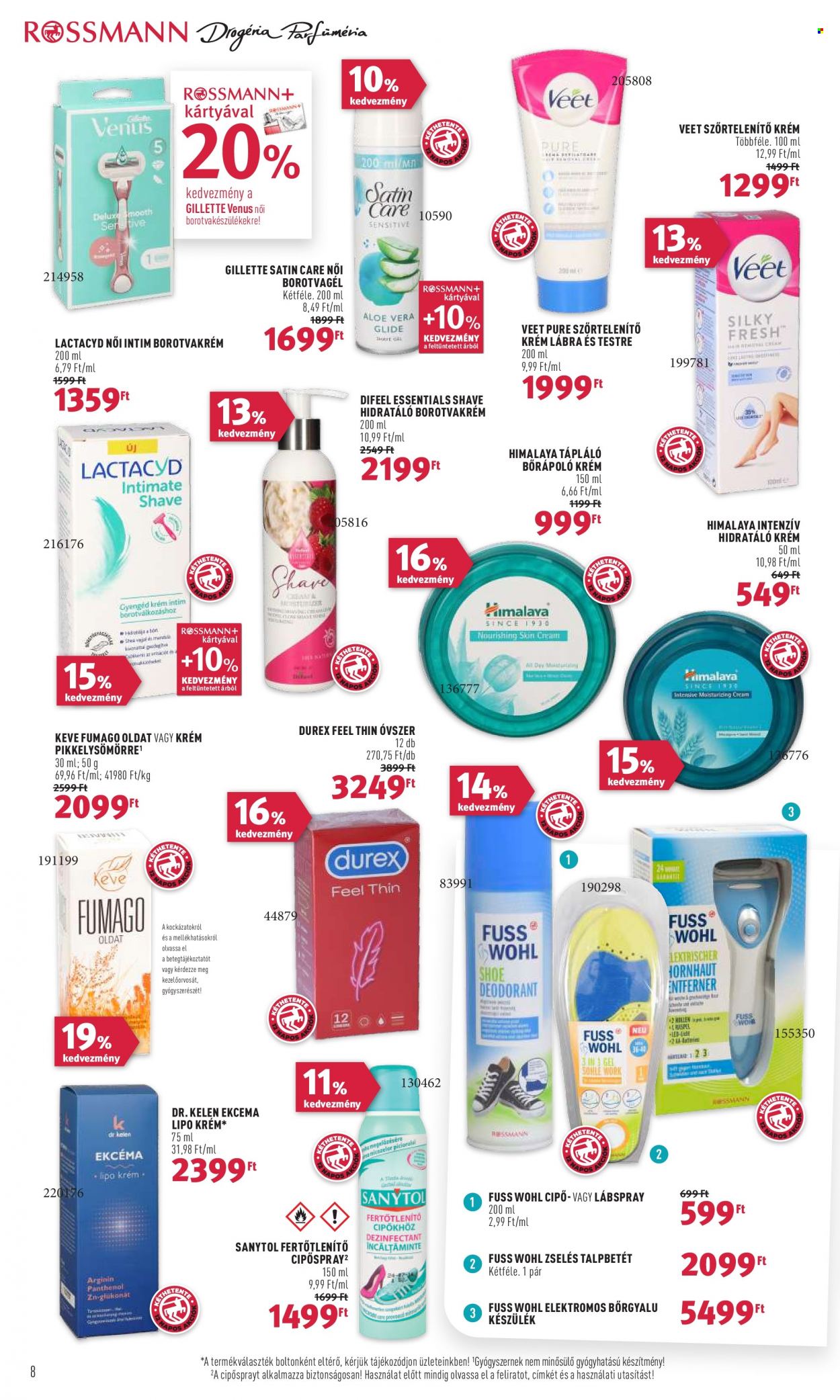 Rossmann akciós újságok - 2022.10.31 - 2022.11.11. Oldal 8