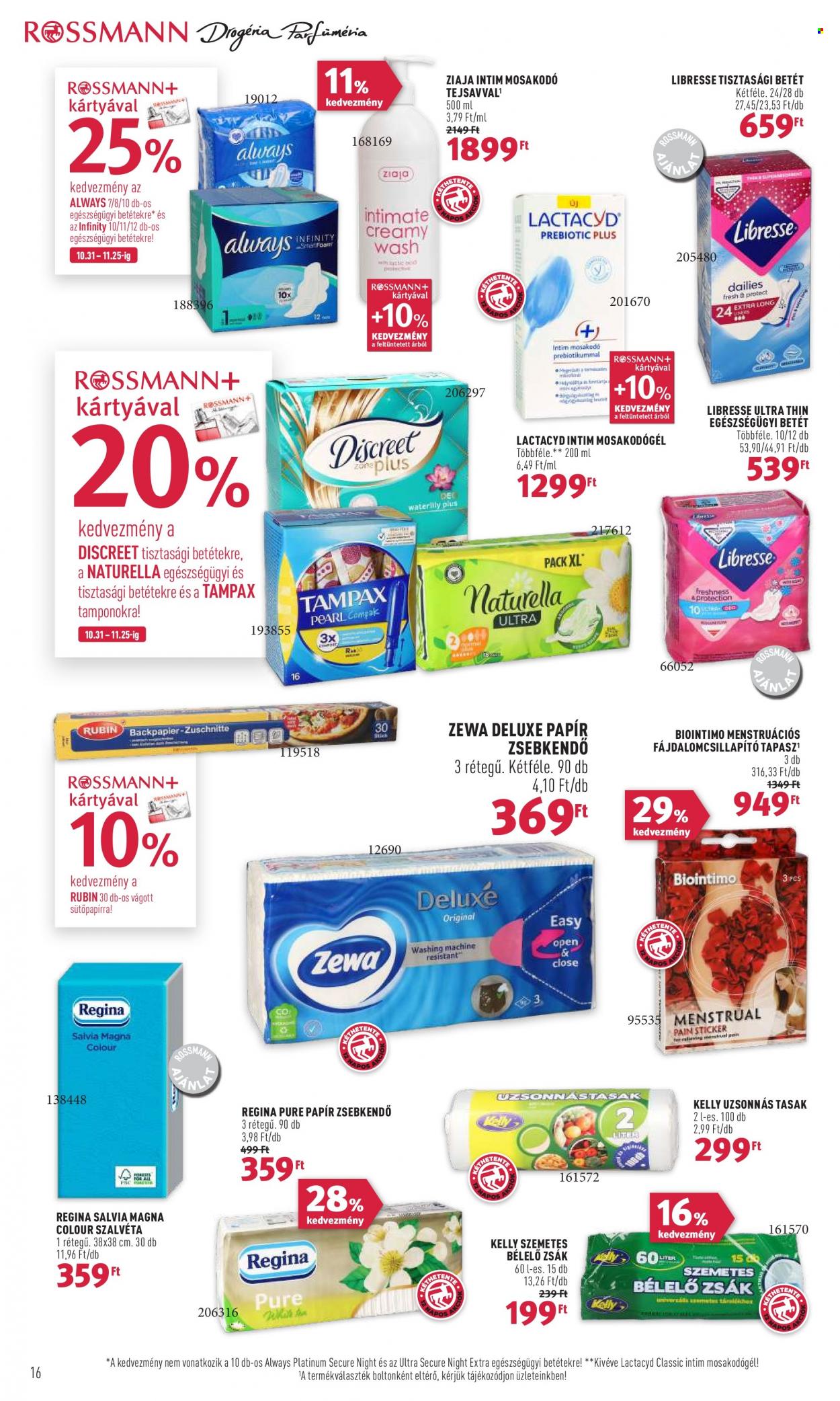 Rossmann akciós újságok - 2022.10.31 - 2022.11.11. Oldal 16