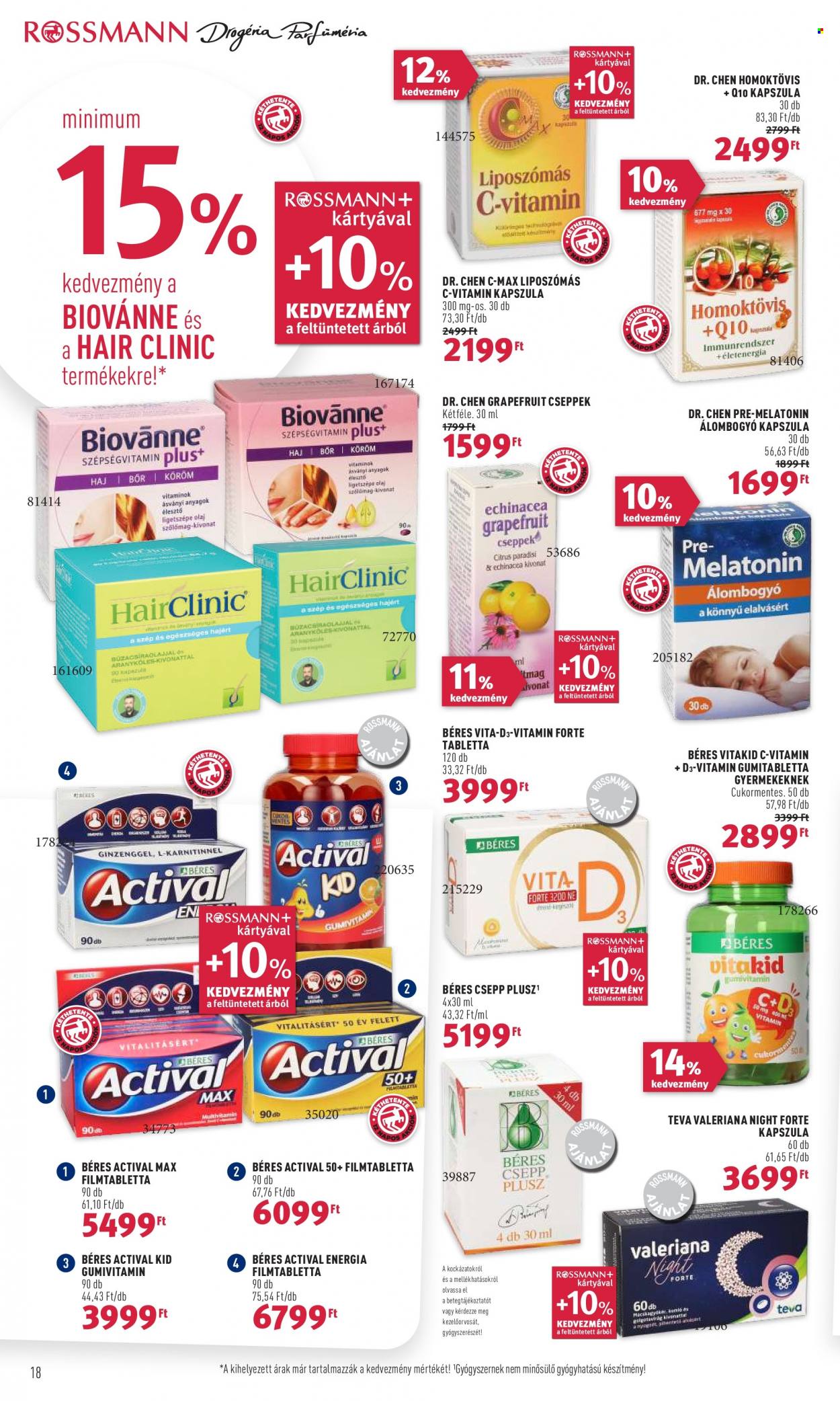 Rossmann akciós újságok - 2022.10.31 - 2022.11.11. Oldal 18