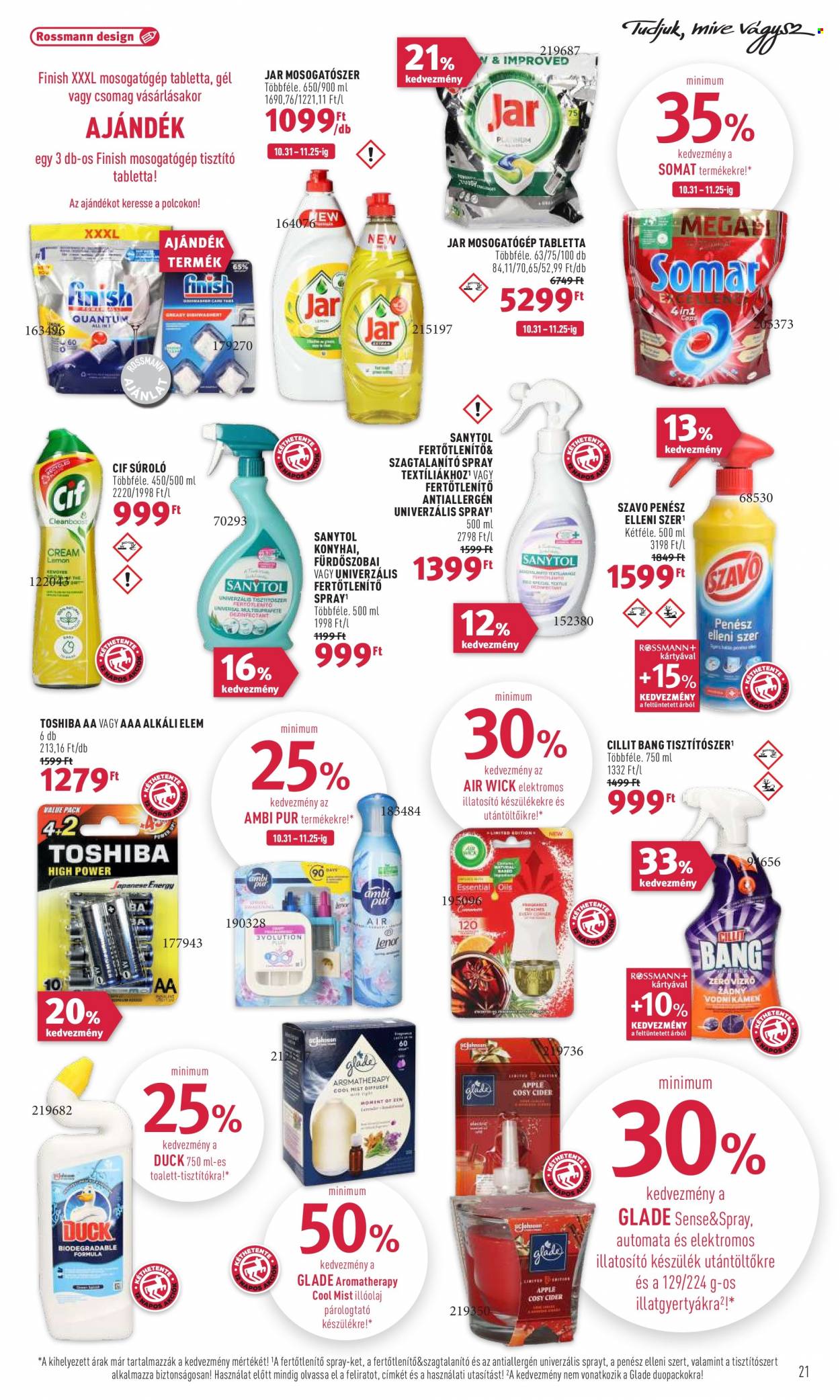 Rossmann akciós újságok - 2022.10.31 - 2022.11.11. Oldal 21