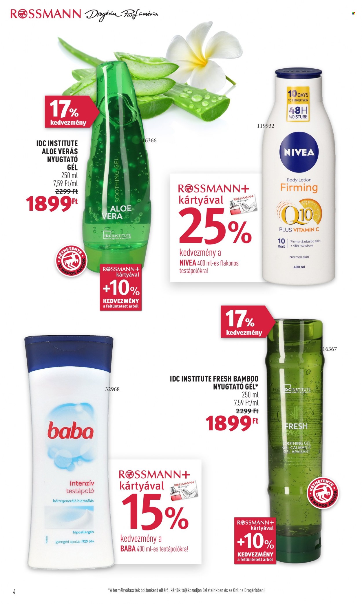 Rossmann akciós újságok - 2022.10.31 - 2022.11.11. Oldal 4
