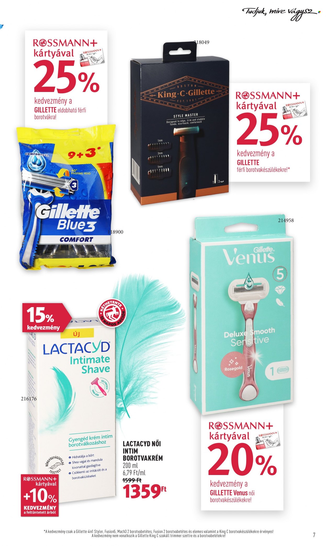 Rossmann akciós újságok - 2022.10.31 - 2022.11.11. Oldal 7