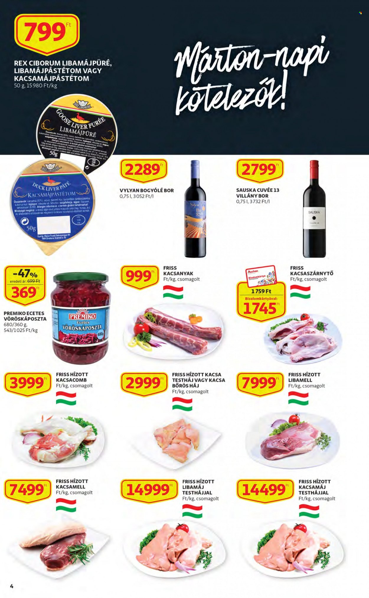 Auchan akciós újságok - 2022.11.03 - 2022.11.09. Oldal 4