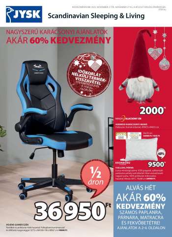 Újság JYSK - 2022.11.02 - 2022.11.27.