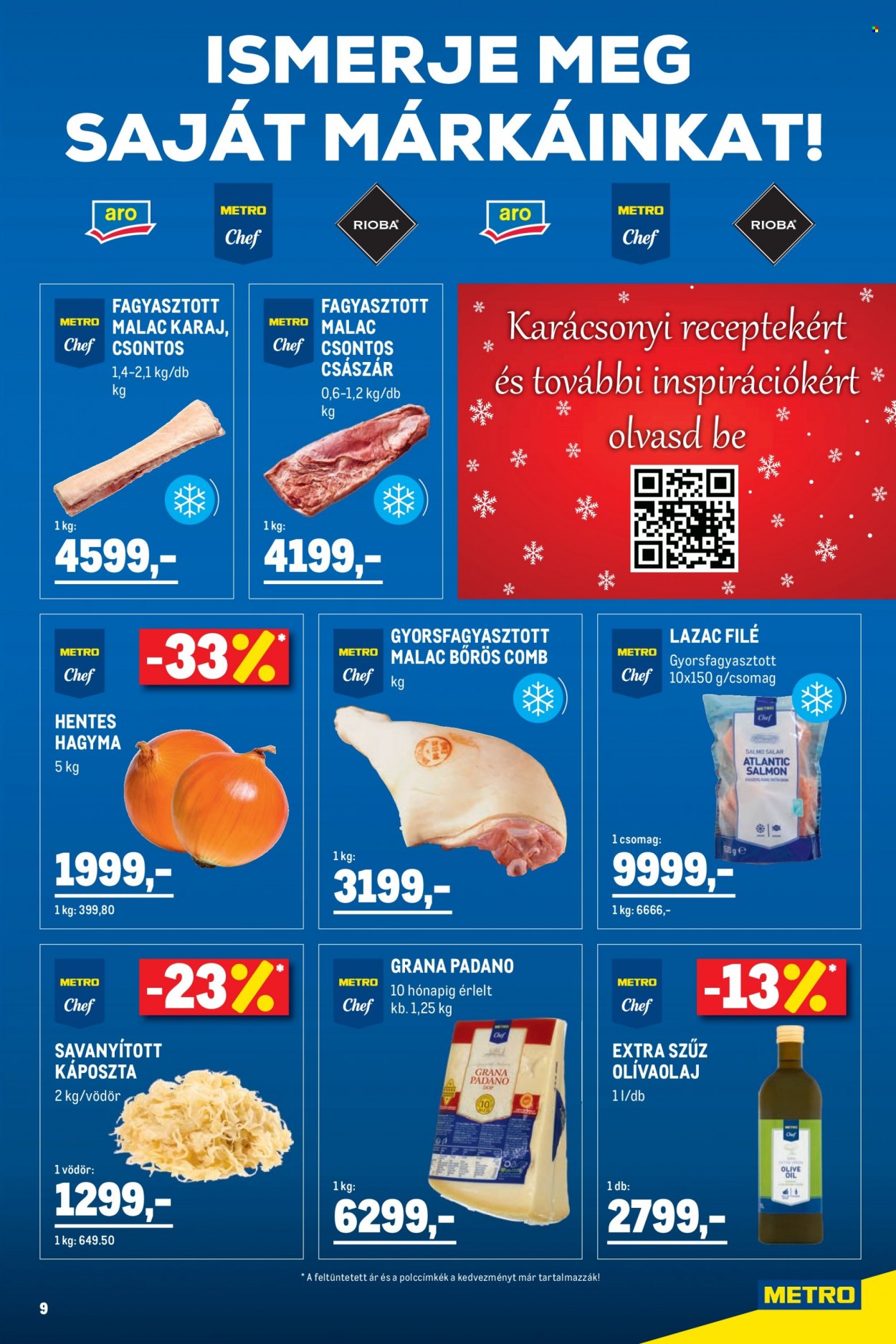 Metro akciós újságok - 2022.11.02 - 2022.11.15. Oldal 9