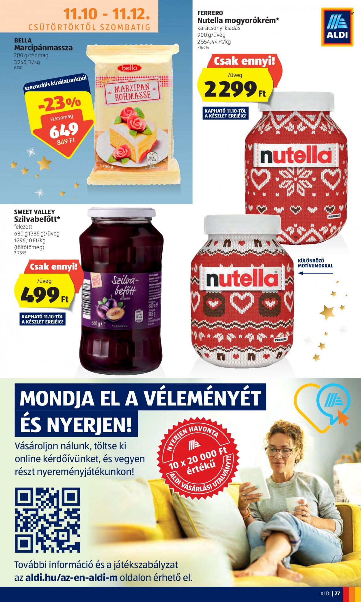Aldi akciós újságok - 2022.11.10 - 2022.11.16. Oldal 27