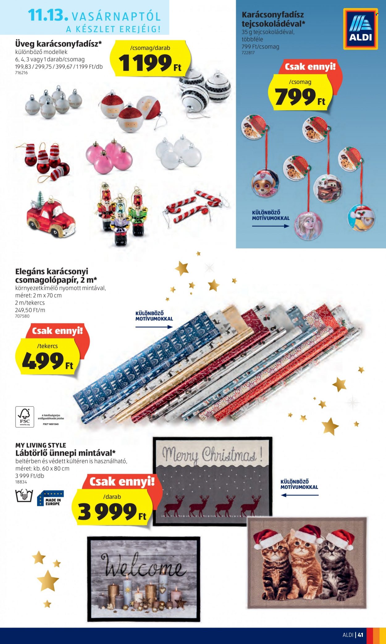 Aldi akciós újságok - 2022.11.10 - 2022.11.16. Oldal 41