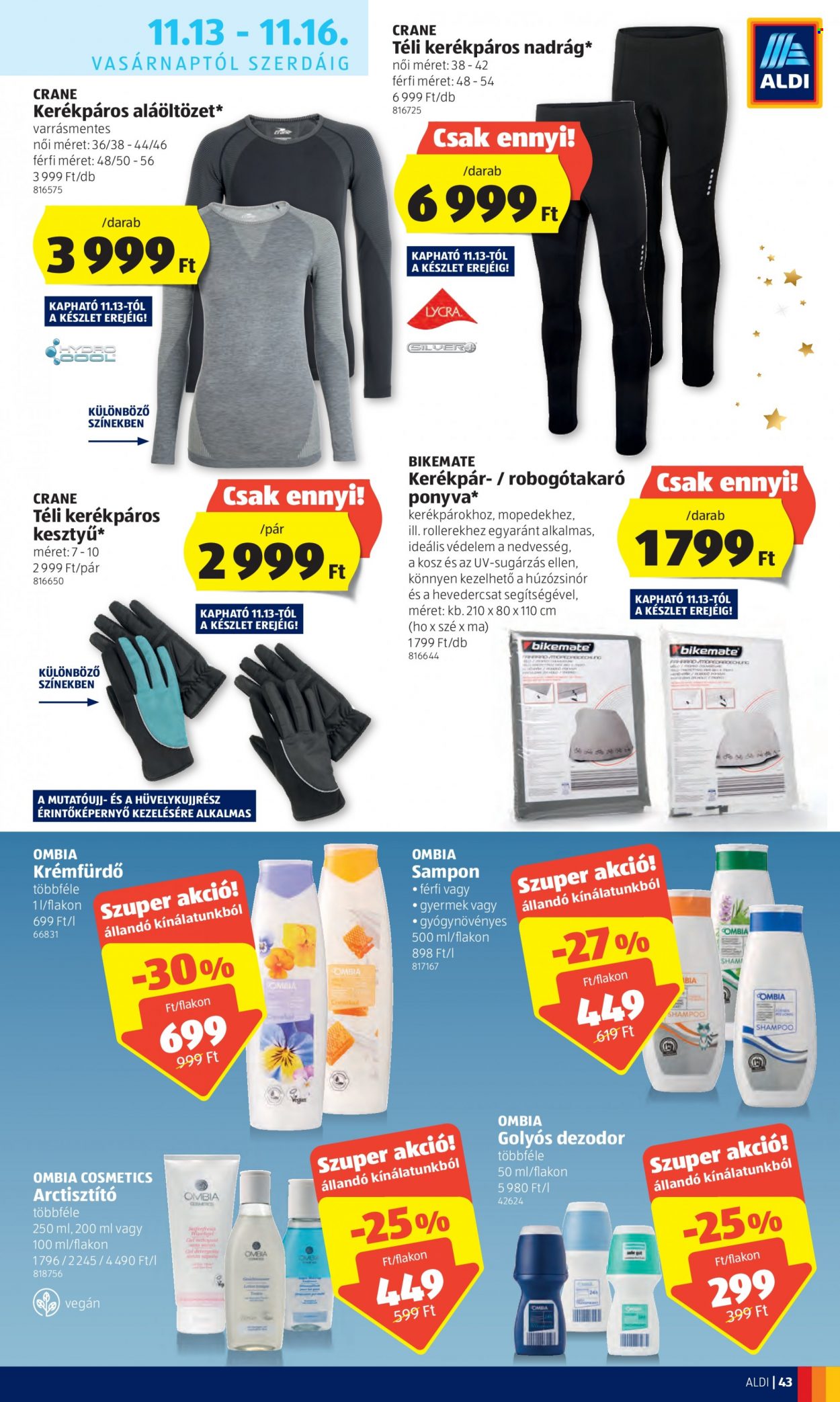 Aldi akciós újságok - 2022.11.10 - 2022.11.16. Oldal 43