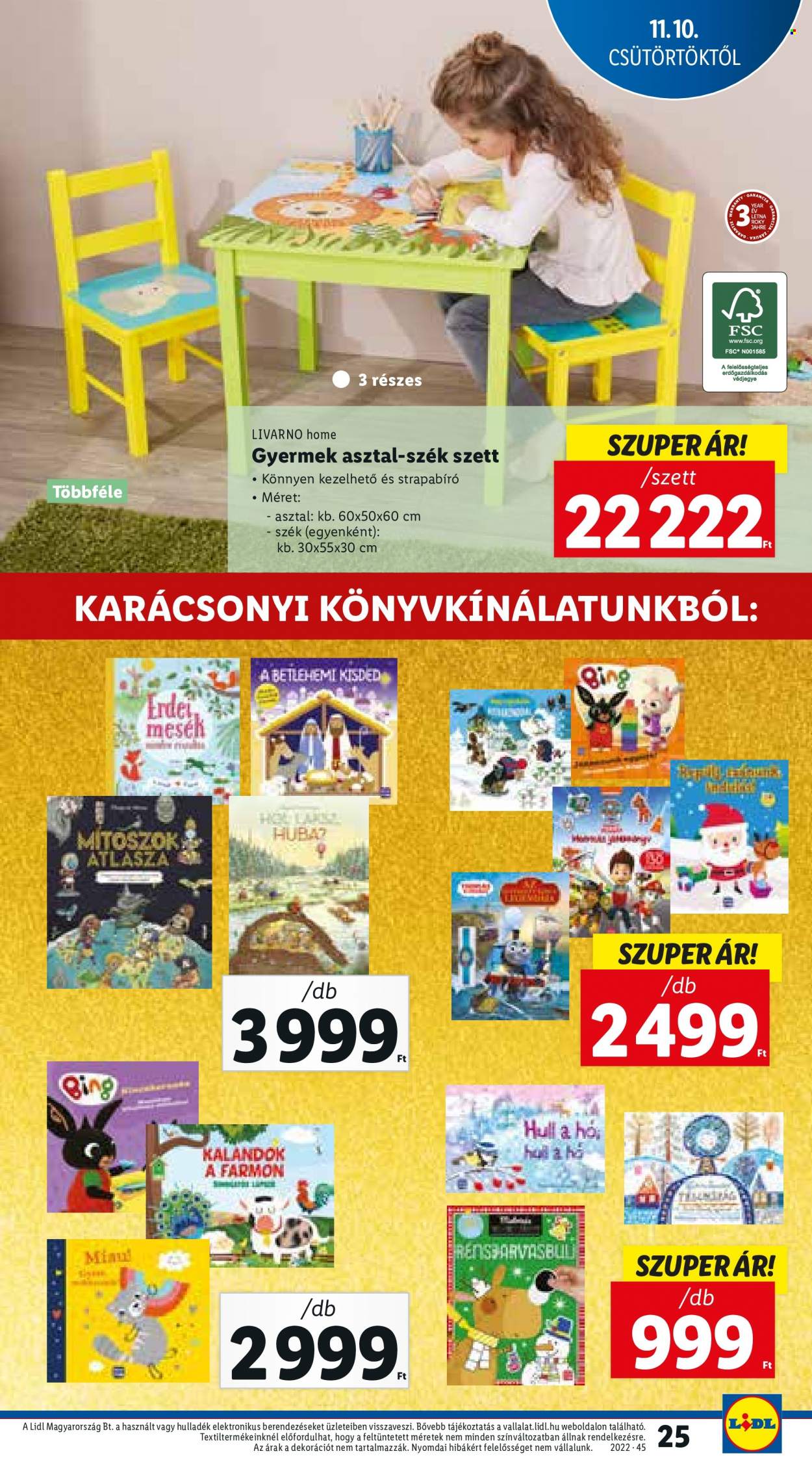 Lidl akciós újságok - 2022.11.10 - 2022.11.16. Oldal 25